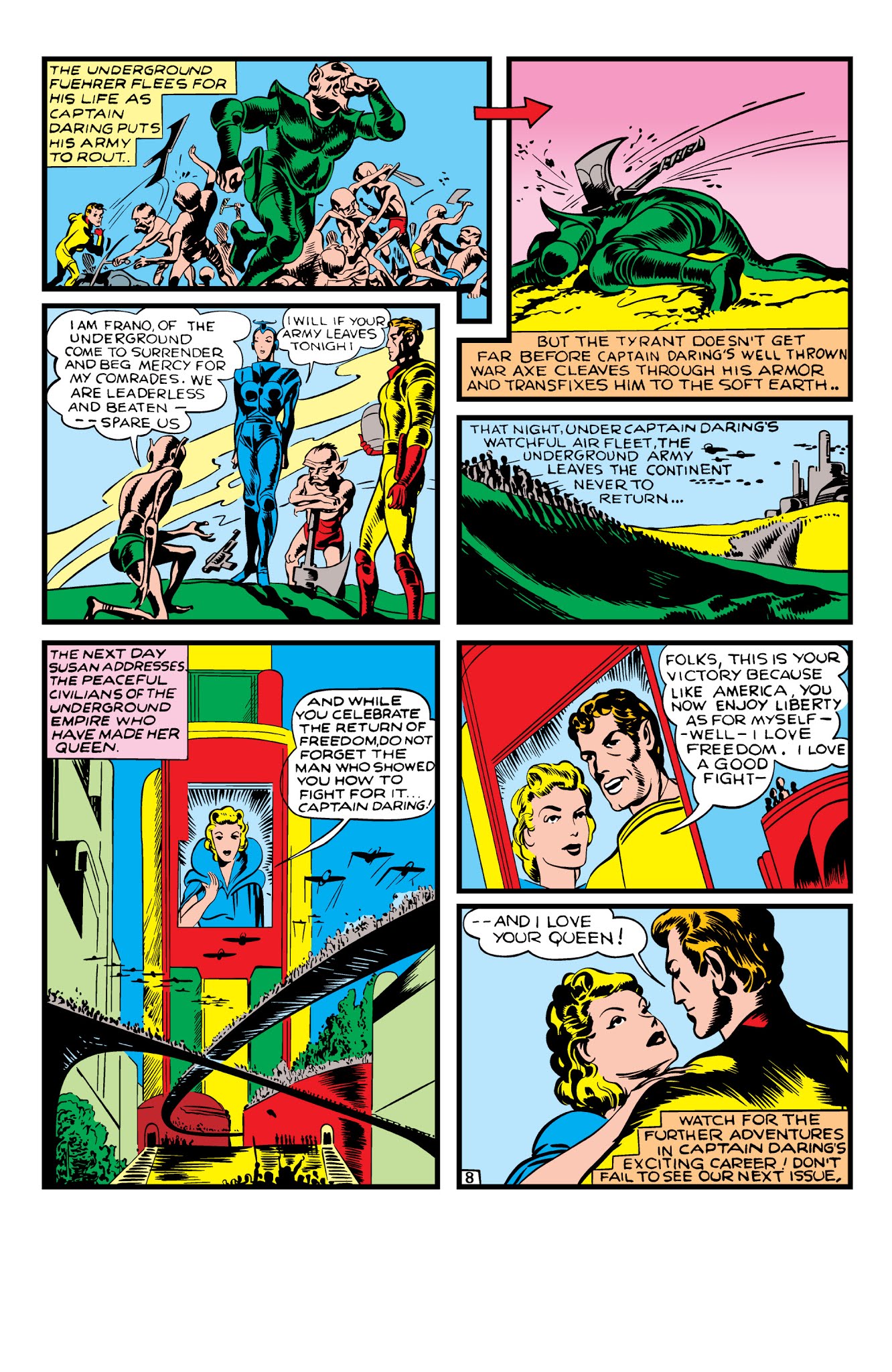 Read online Daring Mystery Comics comic -  Issue #7 - 52