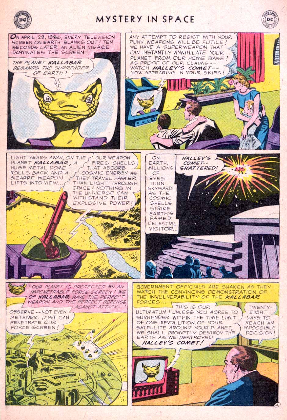 Read online Mystery in Space (1951) comic -  Issue #32 - 4