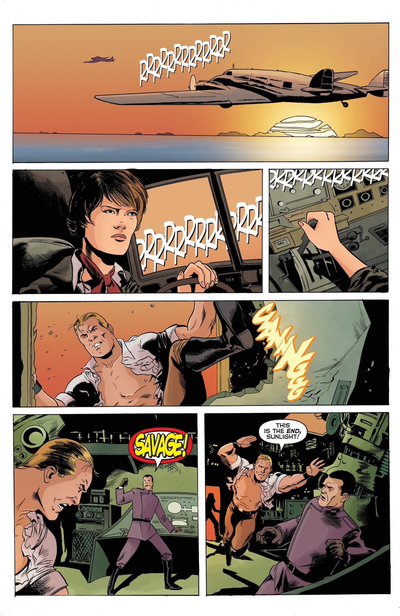 Read online Doc Savage: Ring Of Fire comic -  Issue #4 - 19