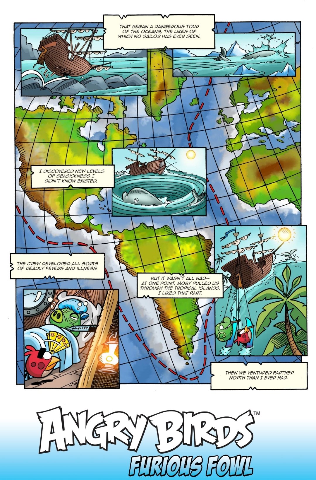 Read online Angry Birds Comics Quarterly comic -  Issue # Issue Furious Fowl - 35