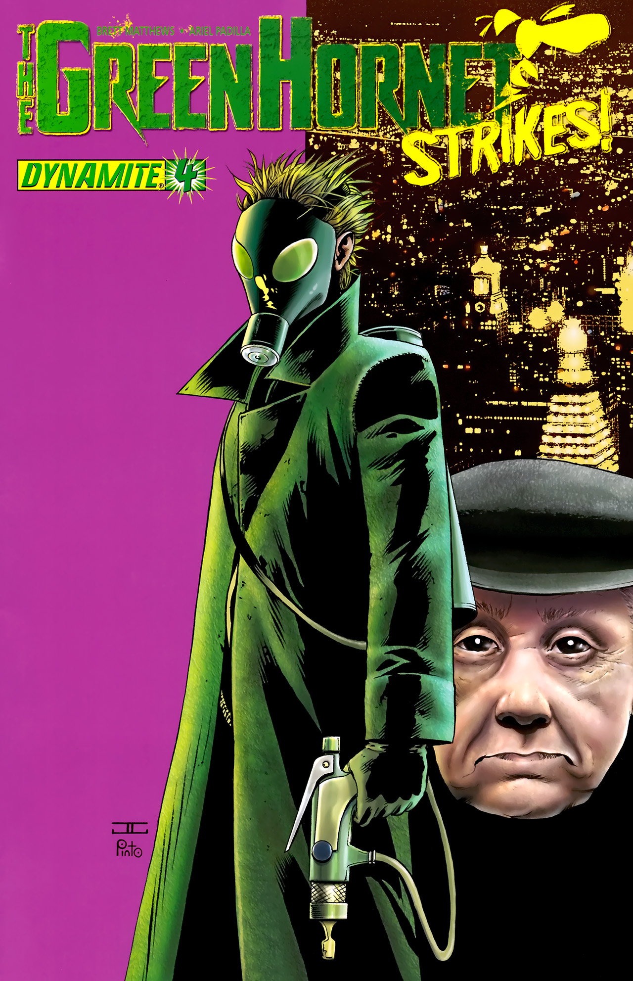 Read online The Green Hornet Strikes! comic -  Issue #4 - 1