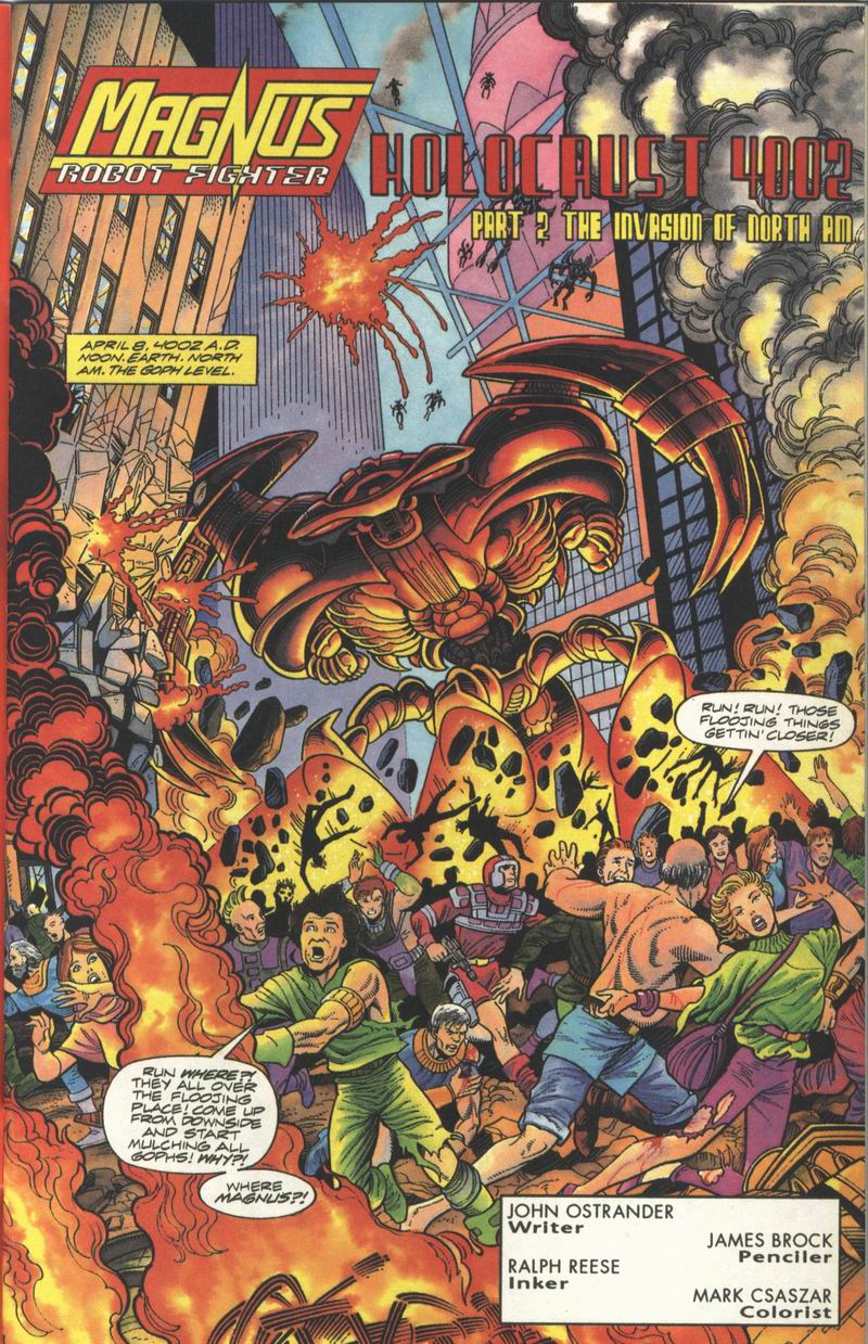 Read online Magnus Robot Fighter (1991) comic -  Issue #22 - 2