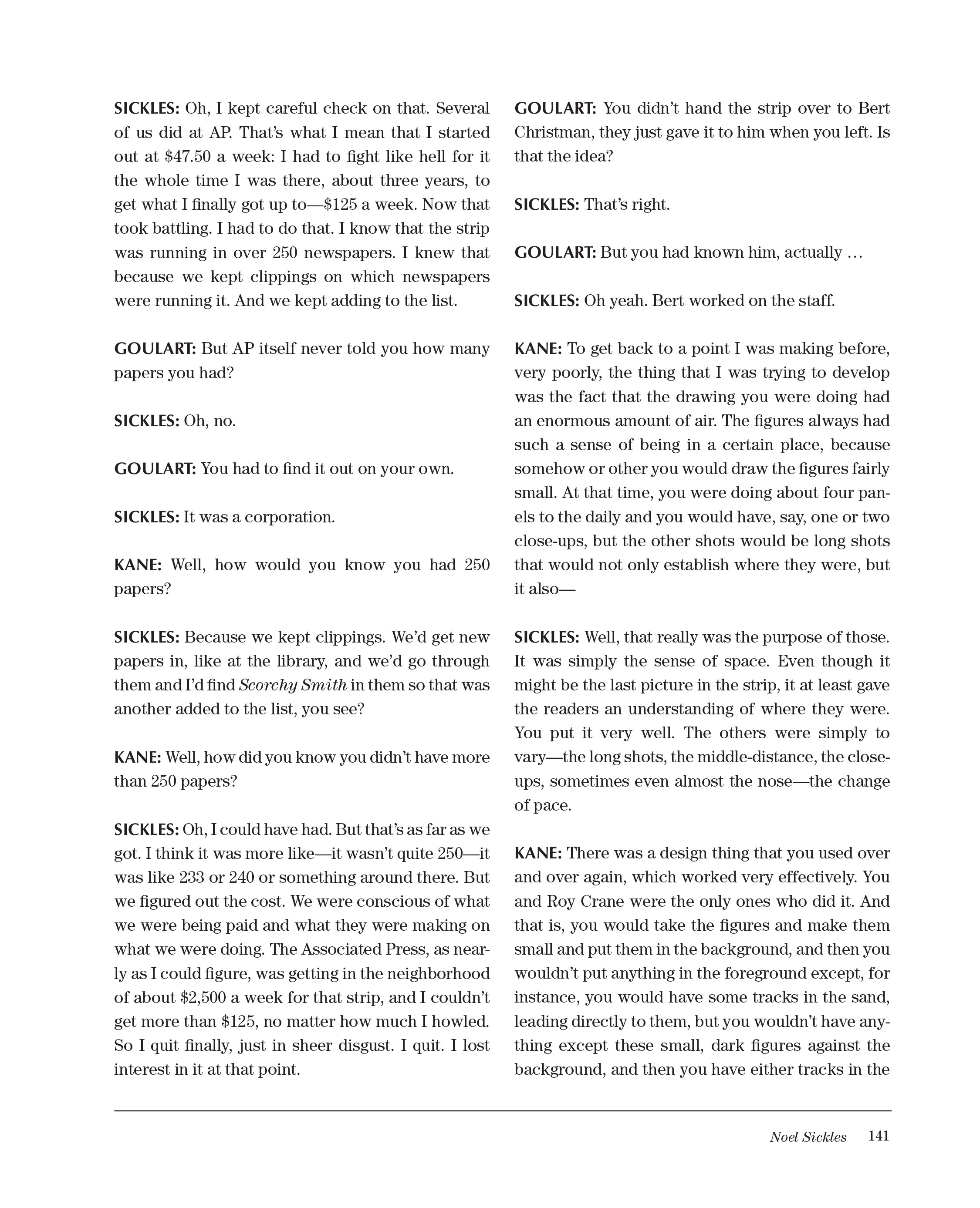 Read online Sparring With Gil Kane: Colloquies On Comic Art and Aesthetics comic -  Issue # TPB (Part 2) - 41