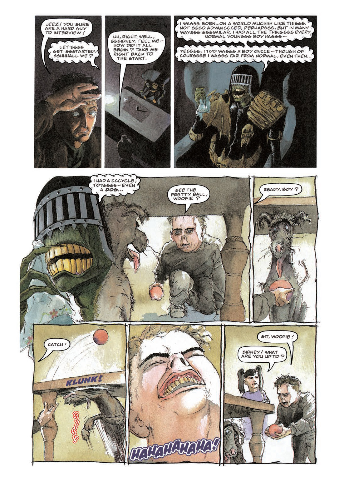 Read online Judge Death comic -  Issue # TPB Young Death - Boyhood of a Superfiend - 26