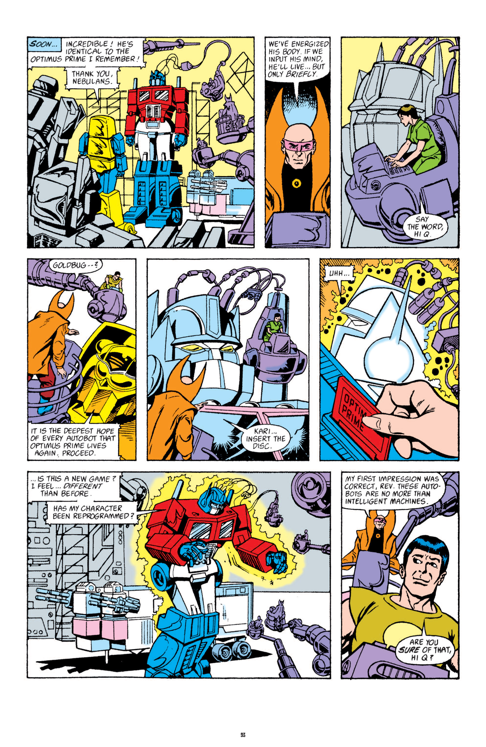 Read online The Transformers Classics comic -  Issue # TPB 4 - 94