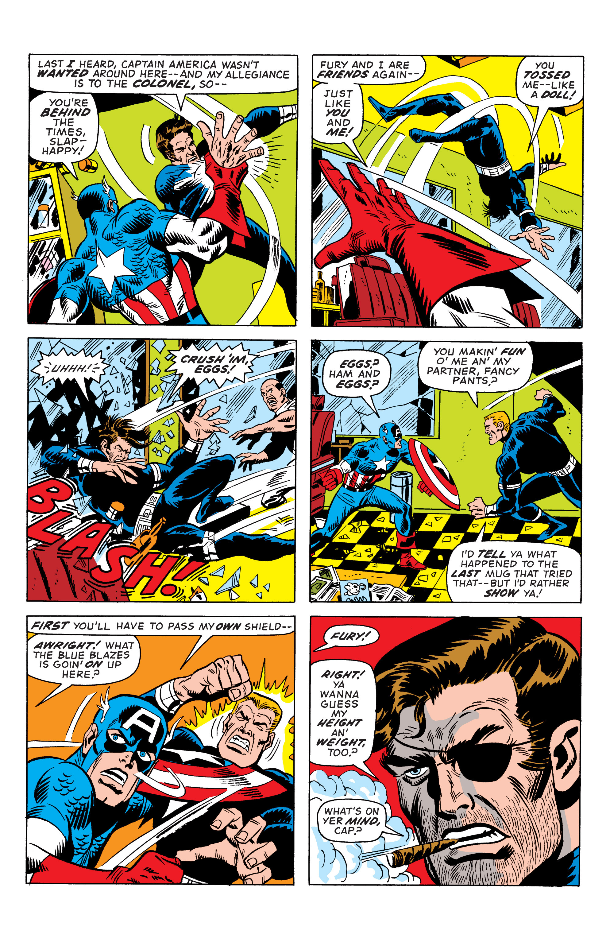 Read online Marvel Masterworks: Captain America comic -  Issue # TPB 8 (Part 1) - 32