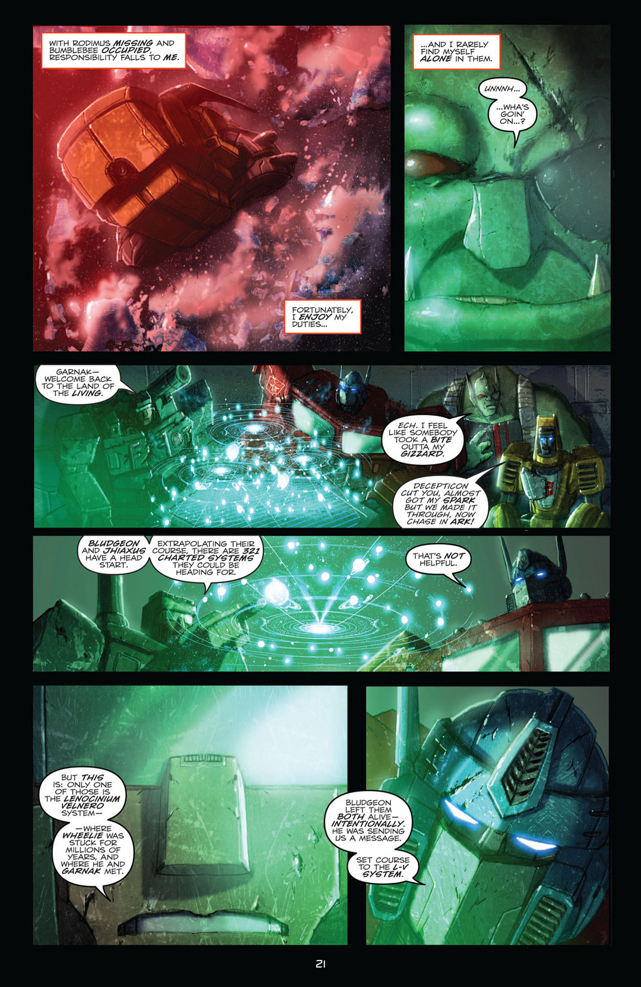Read online Transformers: Robots In Disguise (2012) comic -  Issue #6 - 21