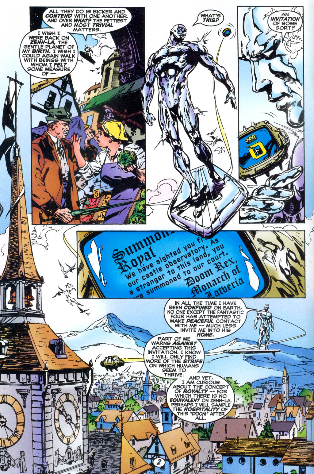 Read online Silver Surfer: Loftier Than Mortals comic -  Issue #1 - 3