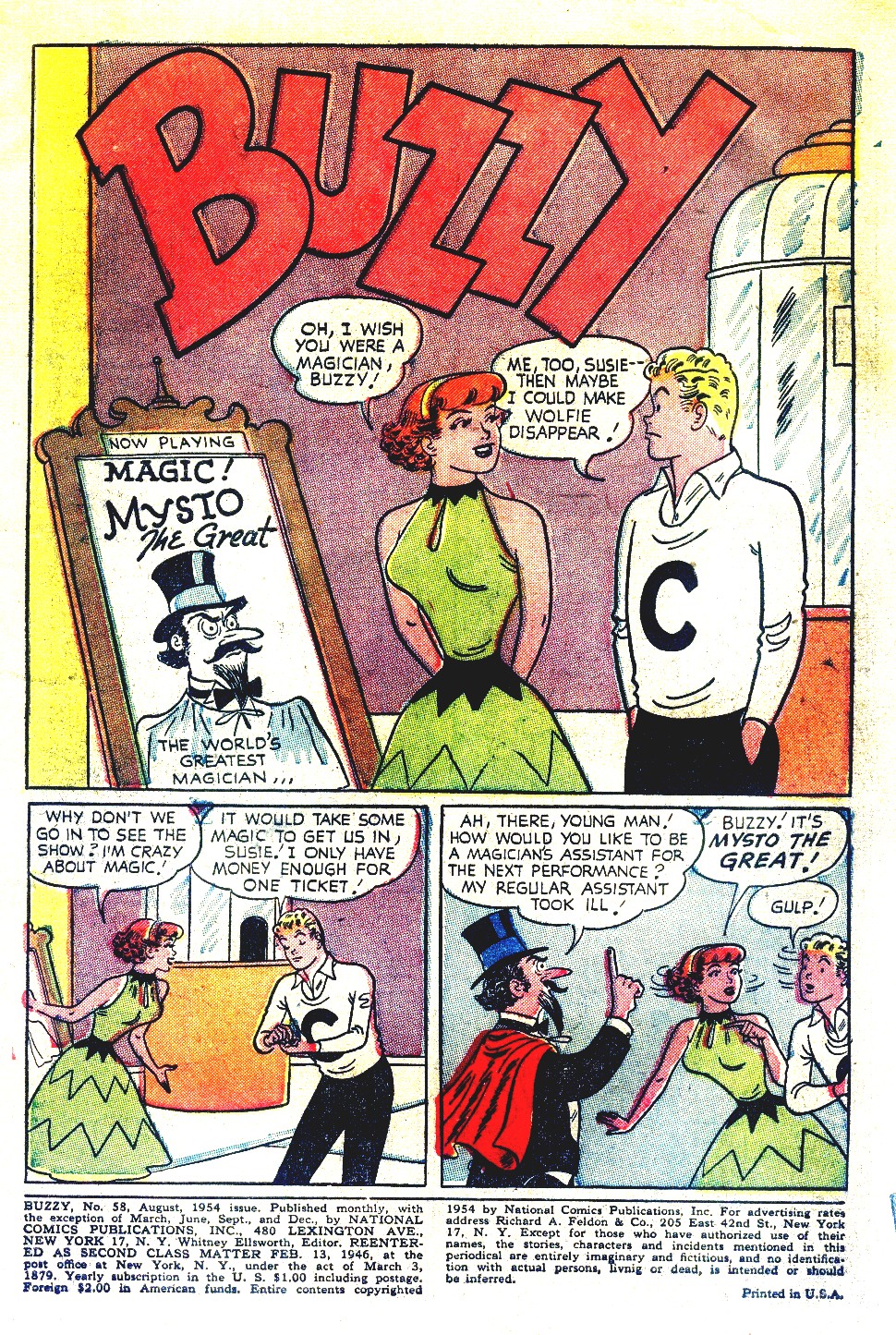 Read online Buzzy comic -  Issue #58 - 3