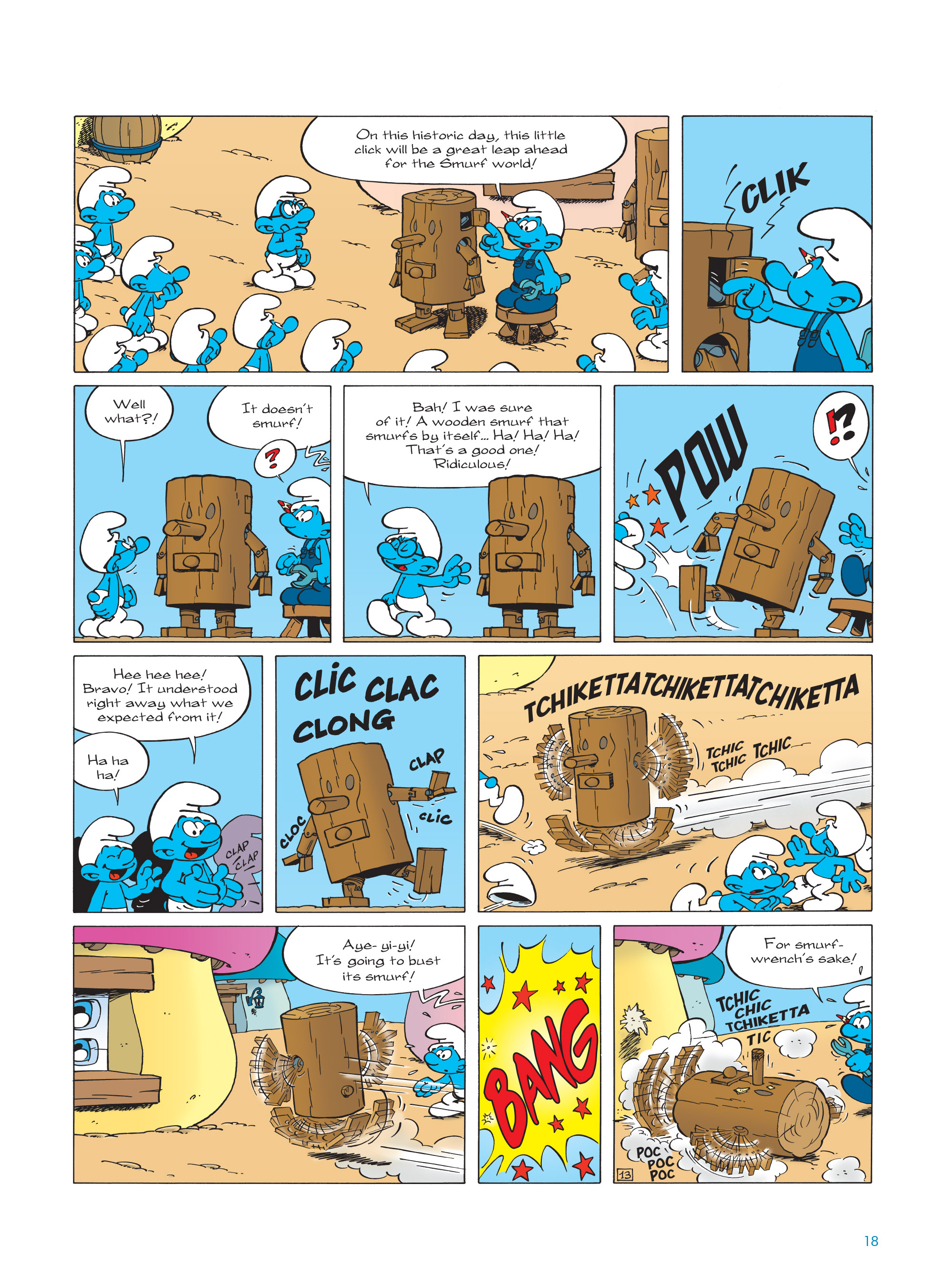 Read online The Smurfs comic -  Issue #23 - 18