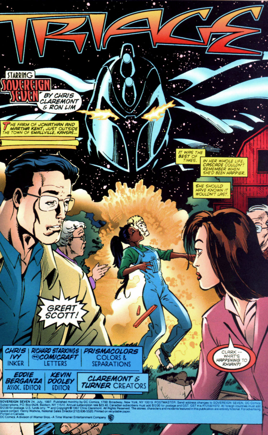 Read online Sovereign Seven comic -  Issue #24 - 2