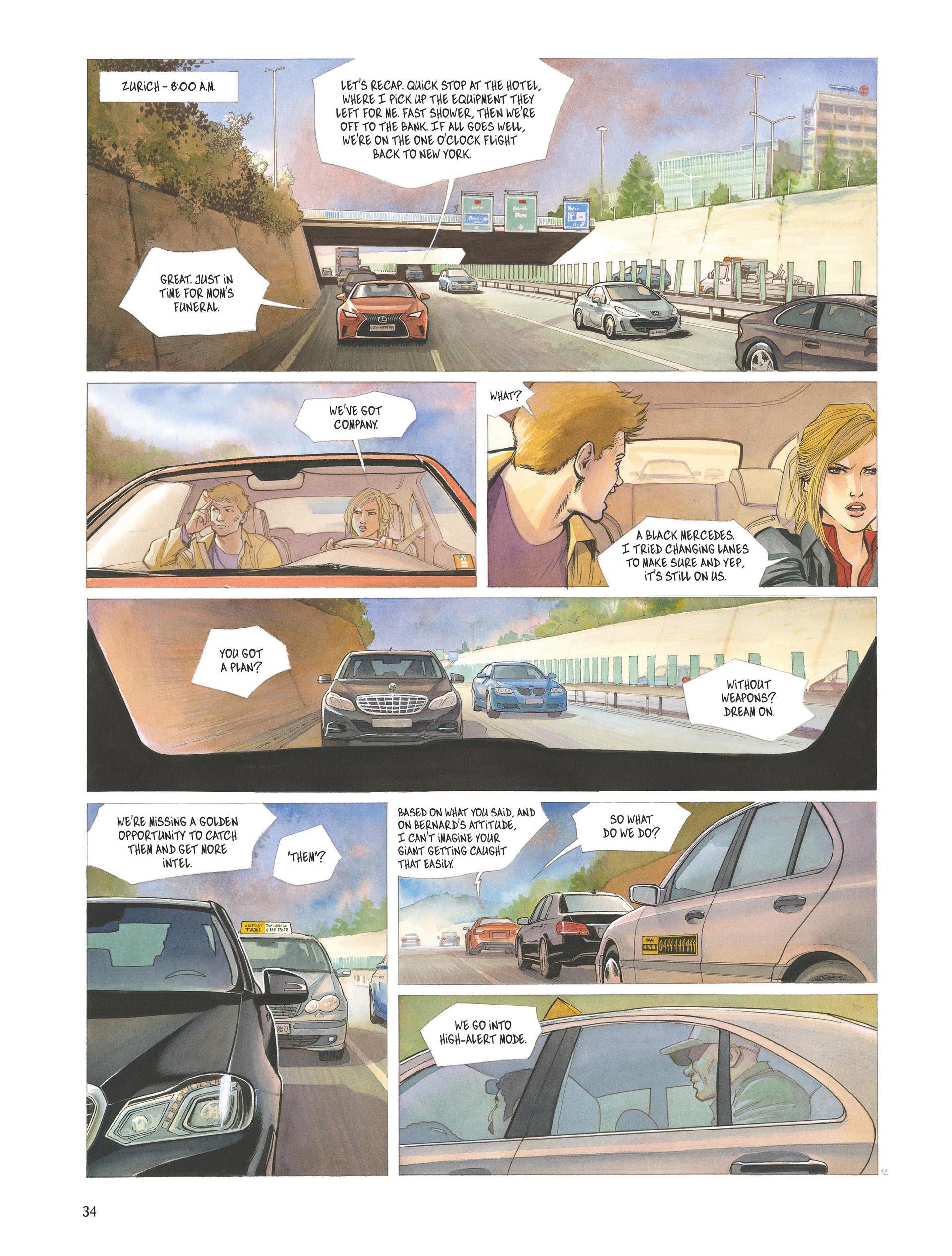 Read online The Bleiberg Project comic -  Issue #1 - 34