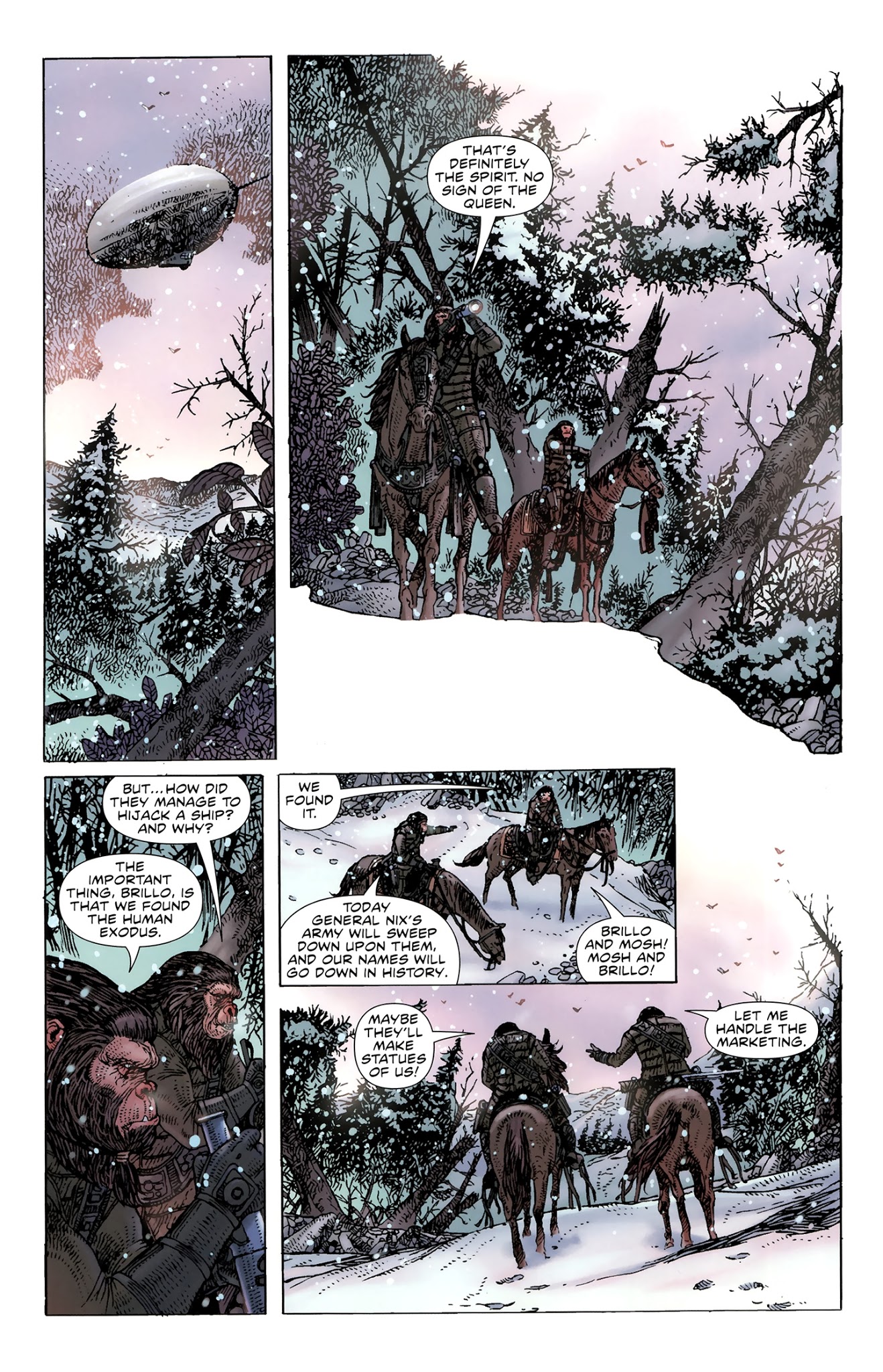 Read online Planet of the Apes (2011) comic -  Issue #10 - 10