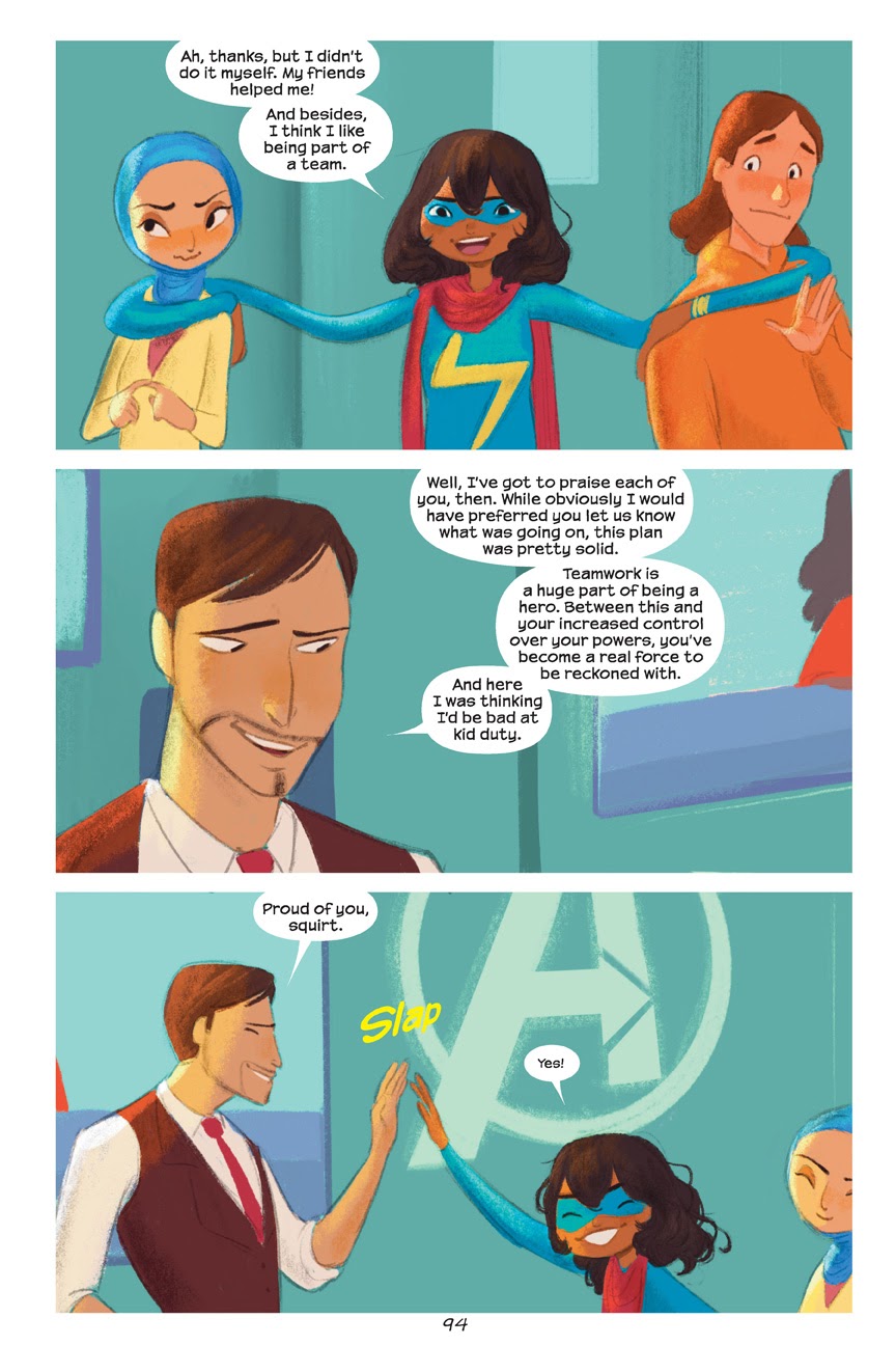 Read online Ms. Marvel: Stretched Thin comic -  Issue # TPB - 96