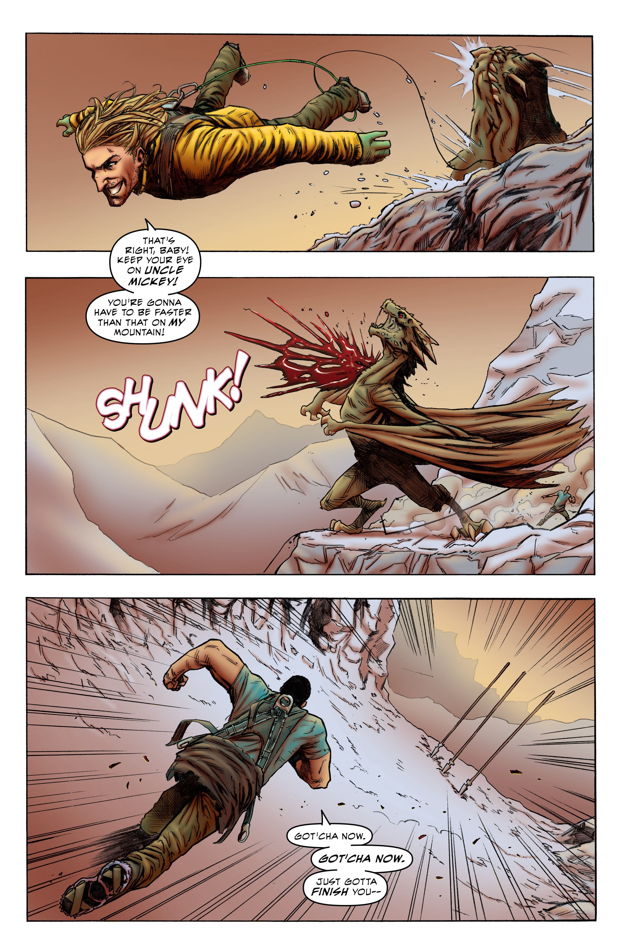 Read online A Town Called Dragon comic -  Issue #5 - 36