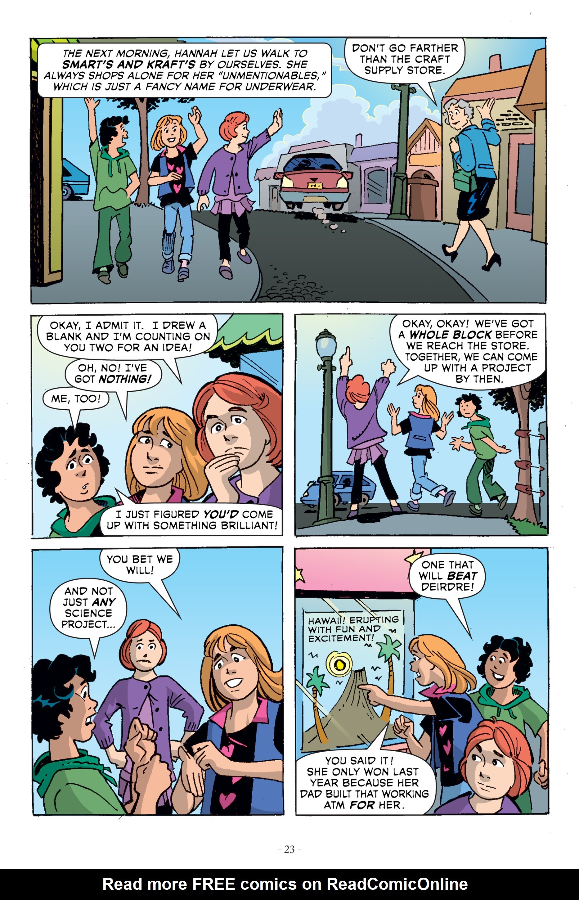 Read online Nancy Drew and the Clue Crew comic -  Issue #1 - 23
