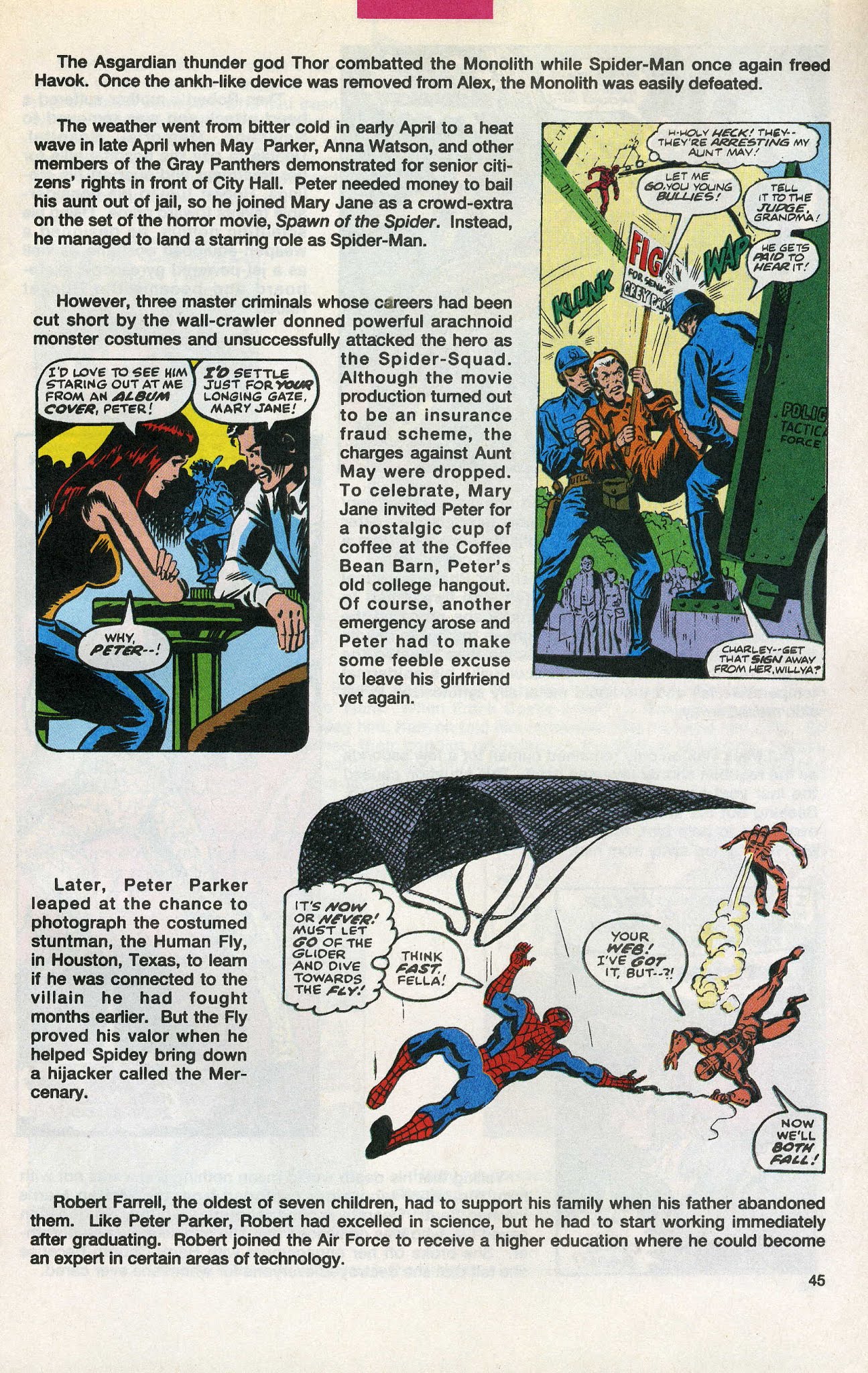 Read online Spider-Man Saga (1991) comic -  Issue #2 - 47