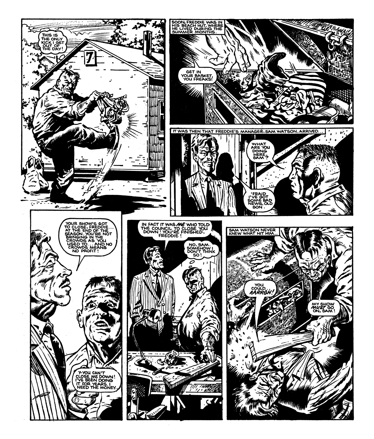 Read online Scream! (1984) comic -  Issue #7 - 13