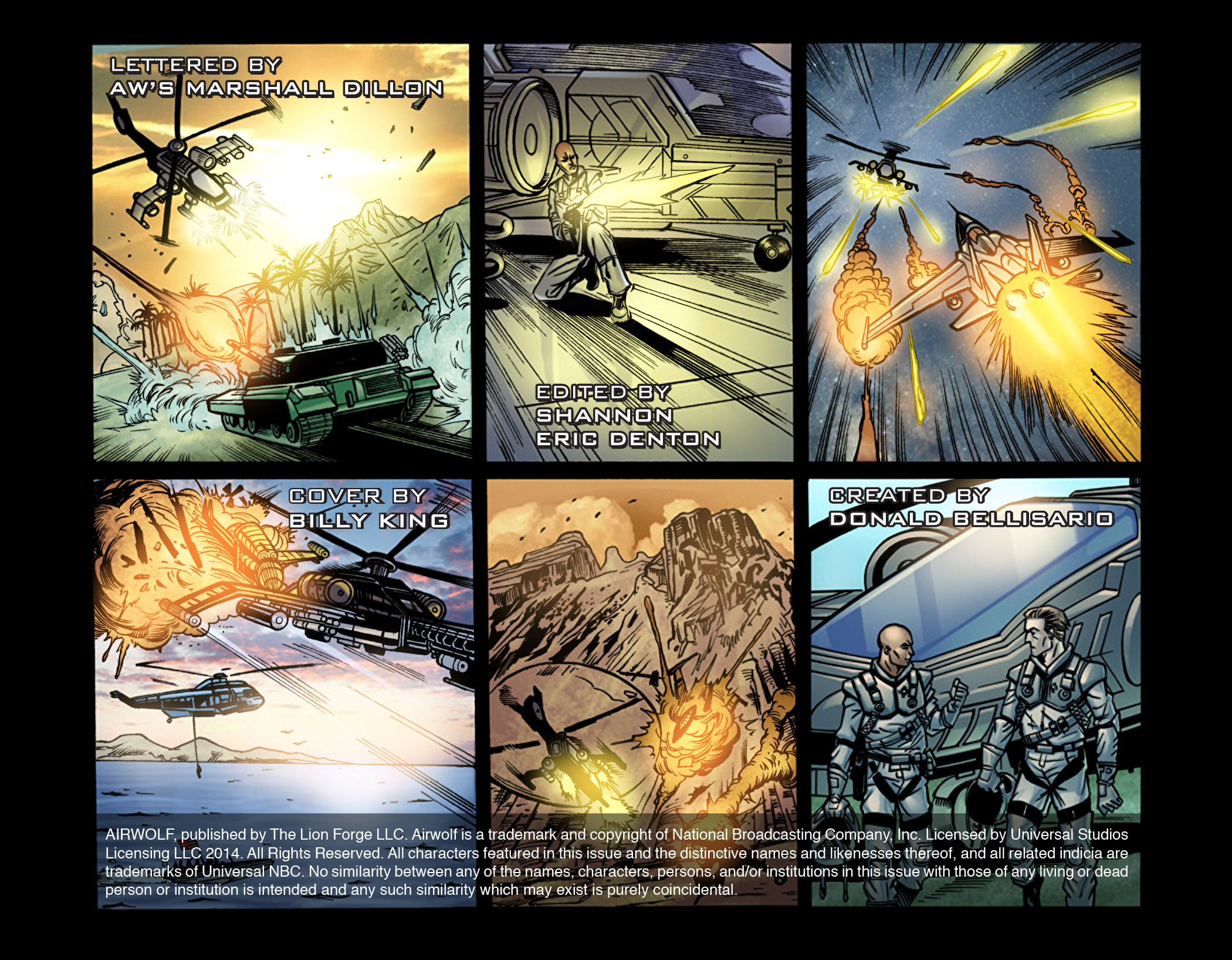 Read online Airwolf Airstrikes comic -  Issue #3 - 4