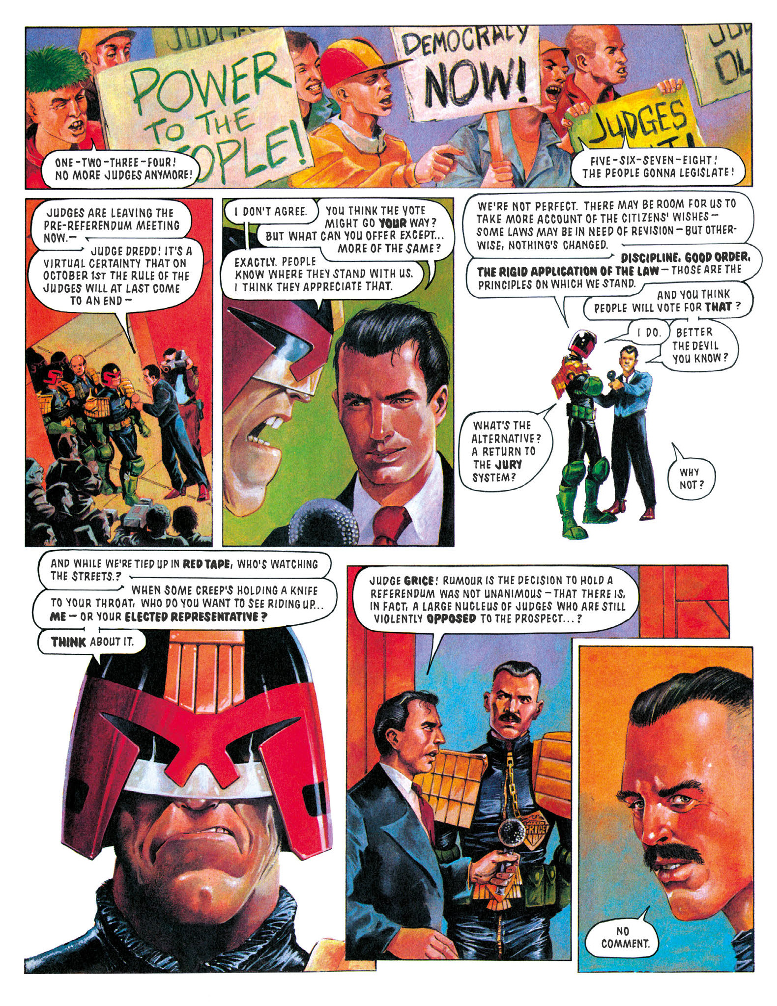 Read online Essential Judge Dredd: America comic -  Issue # TPB (Part 2) - 19