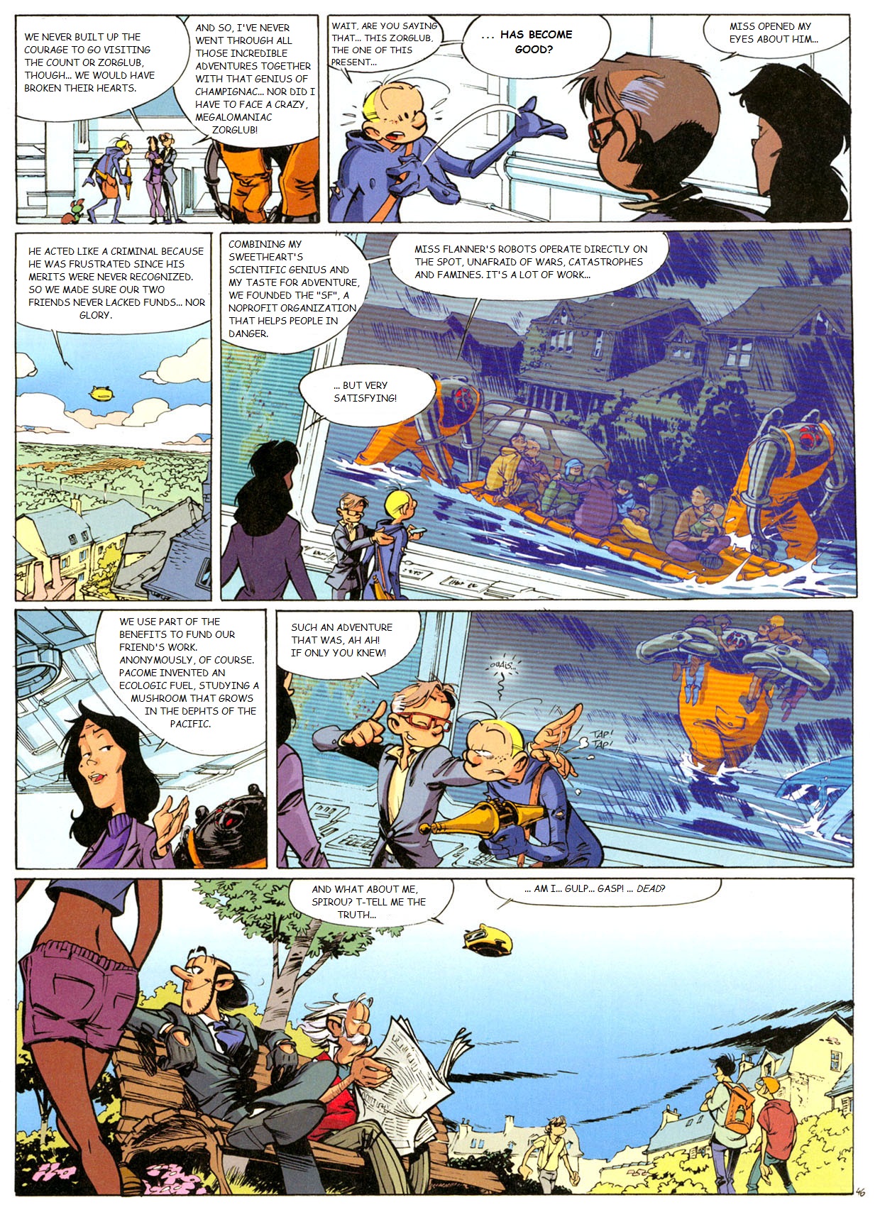 Read online Spirou & Fantasio (2009) comic -  Issue #52 - 47