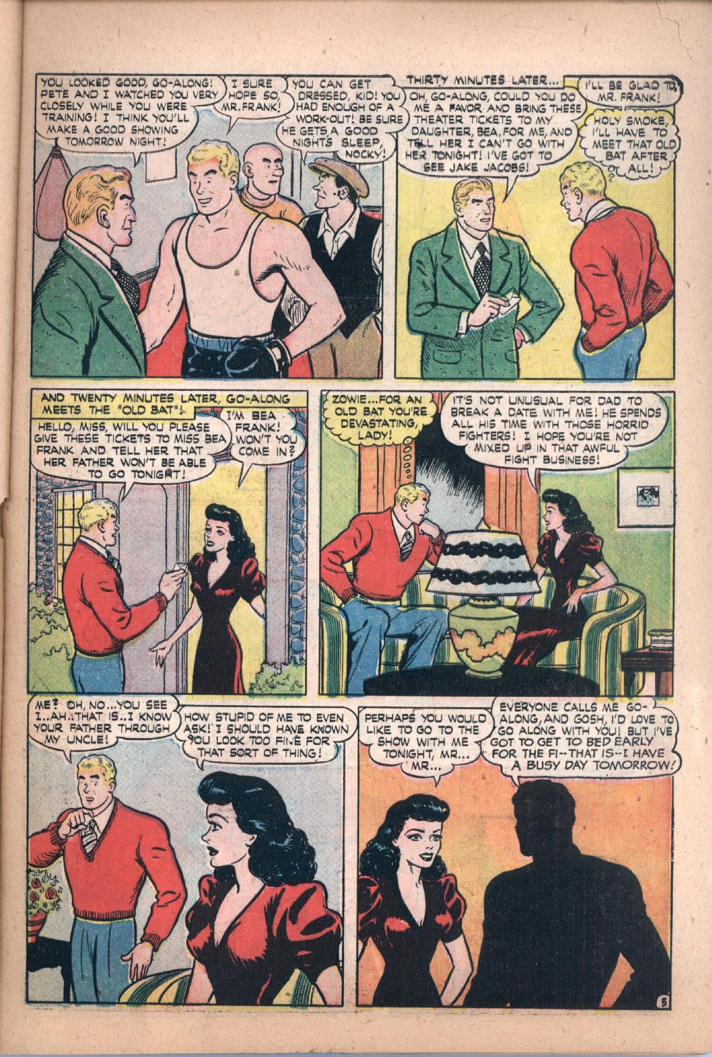 Read online Daredevil (1941) comic -  Issue #37 - 51