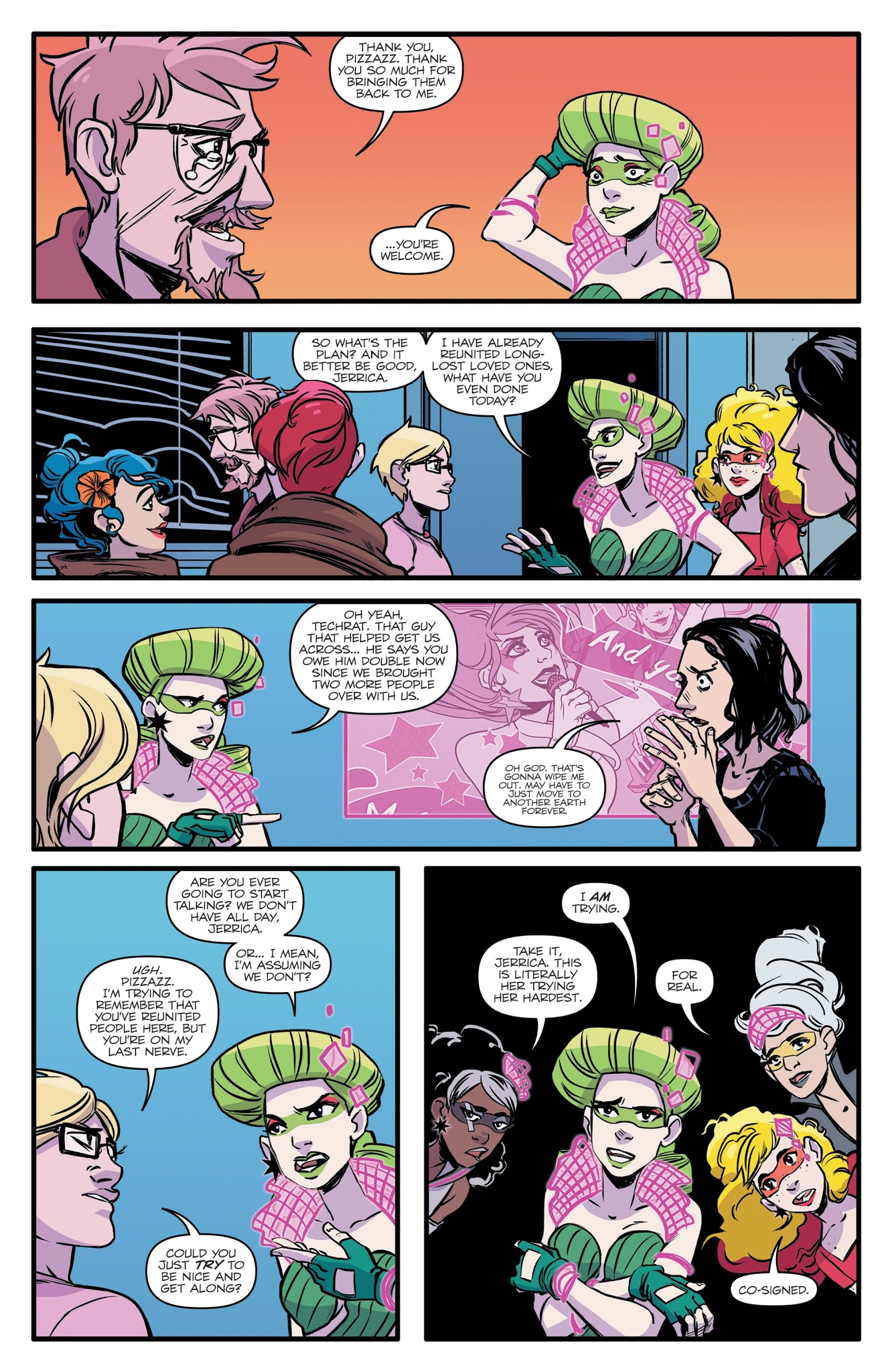 Read online Jem and the Holograms: Infinite comic -  Issue #3 - 8