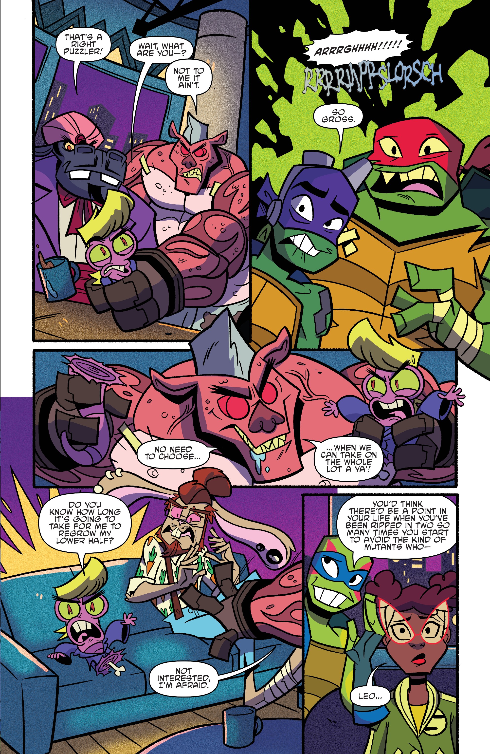 Read online Rise of the Teenage Mutant Ninja Turtles comic -  Issue #5 - 14