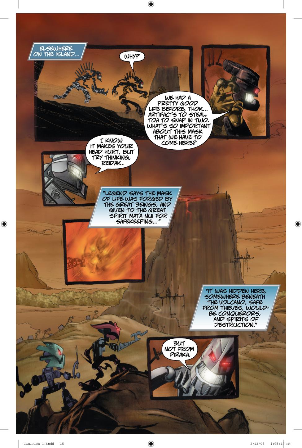 Read online Bionicle: Ignition comic -  Issue #1 - 12