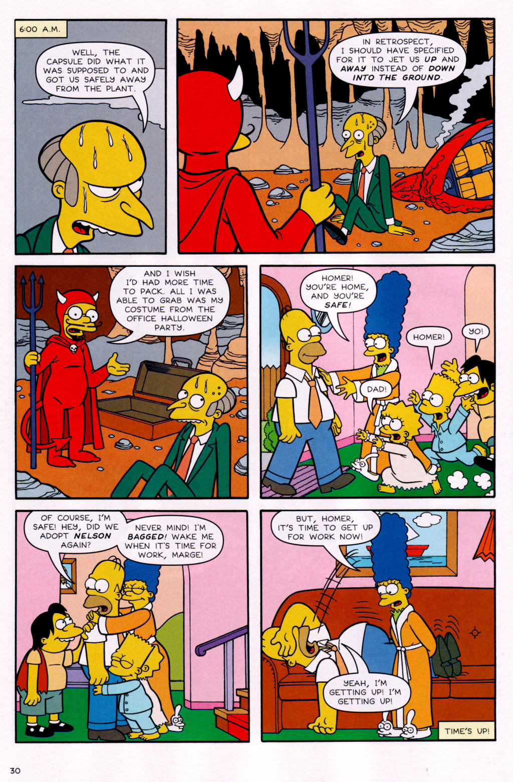 Read online Simpsons Comics comic -  Issue #128 - 26