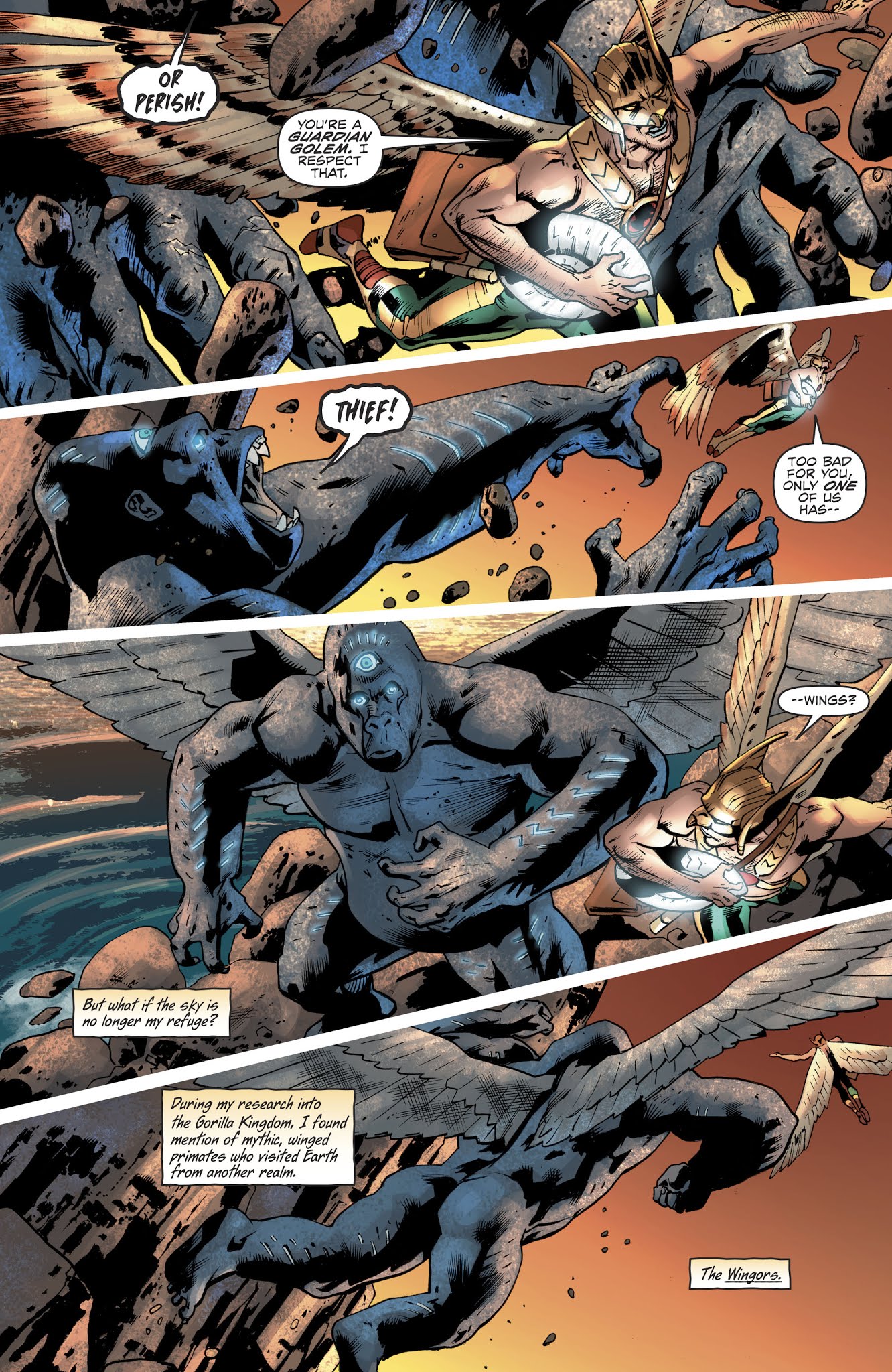 Read online Hawkman (2018) comic -  Issue #1 - 14