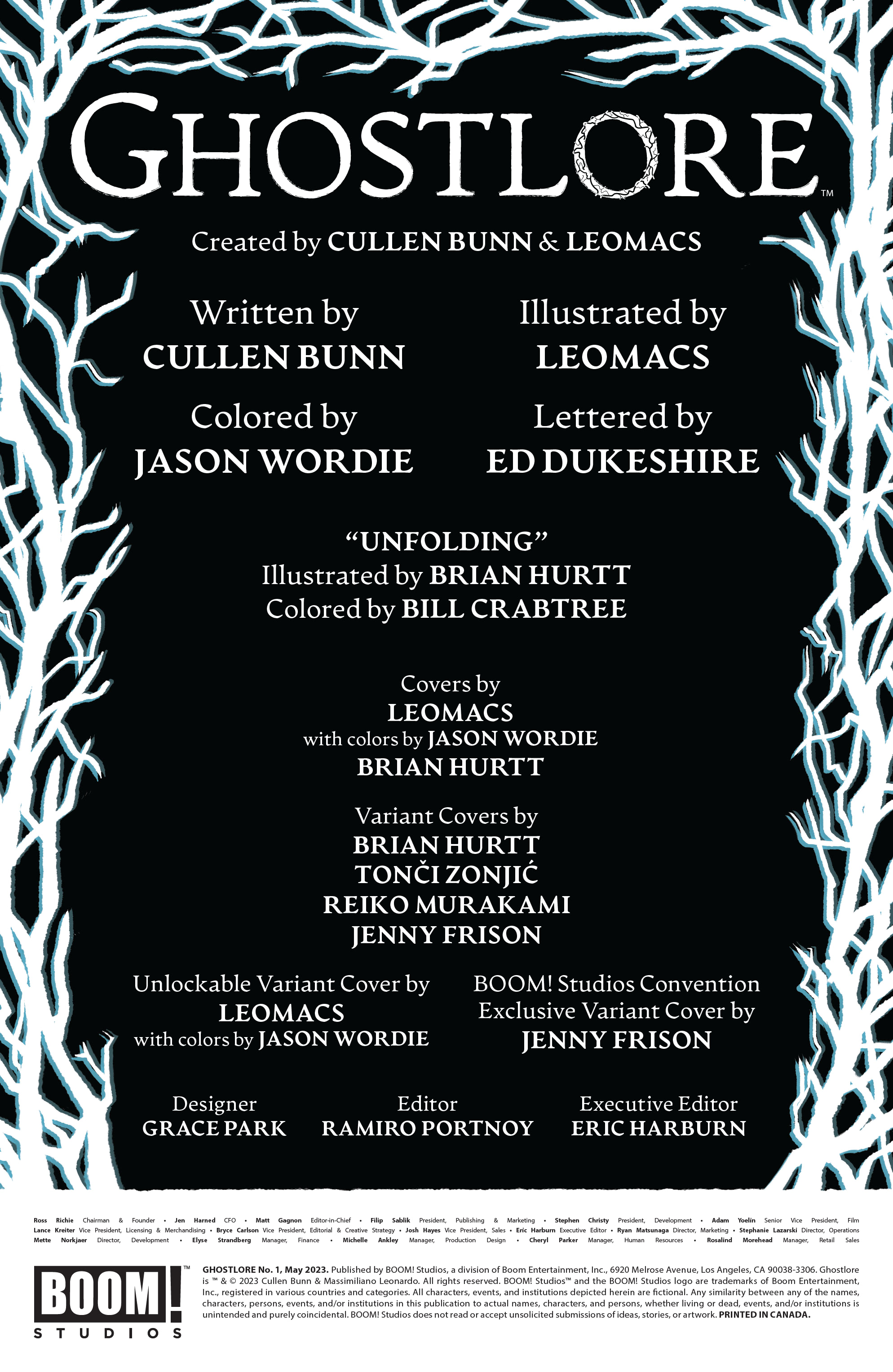 Read online Ghostlore comic -  Issue #1 - 2