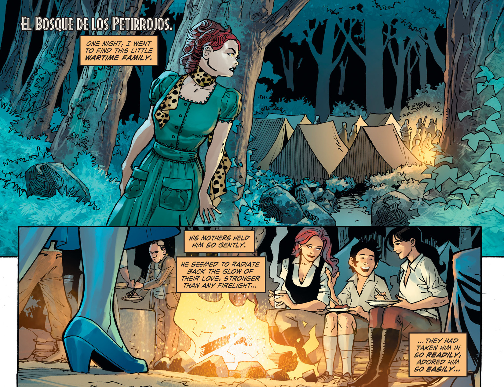 Read online DC Comics: Bombshells comic -  Issue #62 - 13