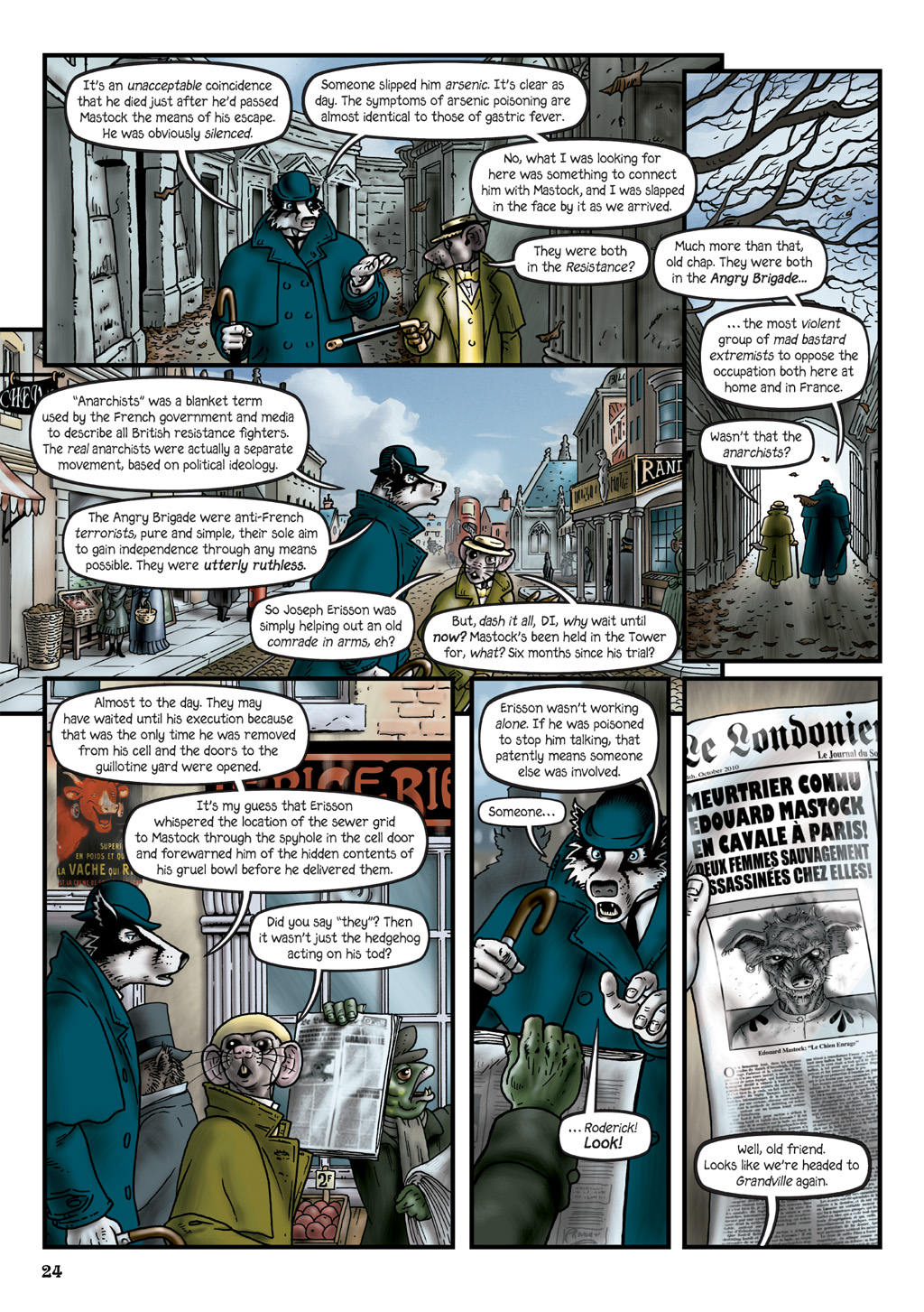 Read online Grandville comic -  Issue # Vol. 2 Mon Amour - 27