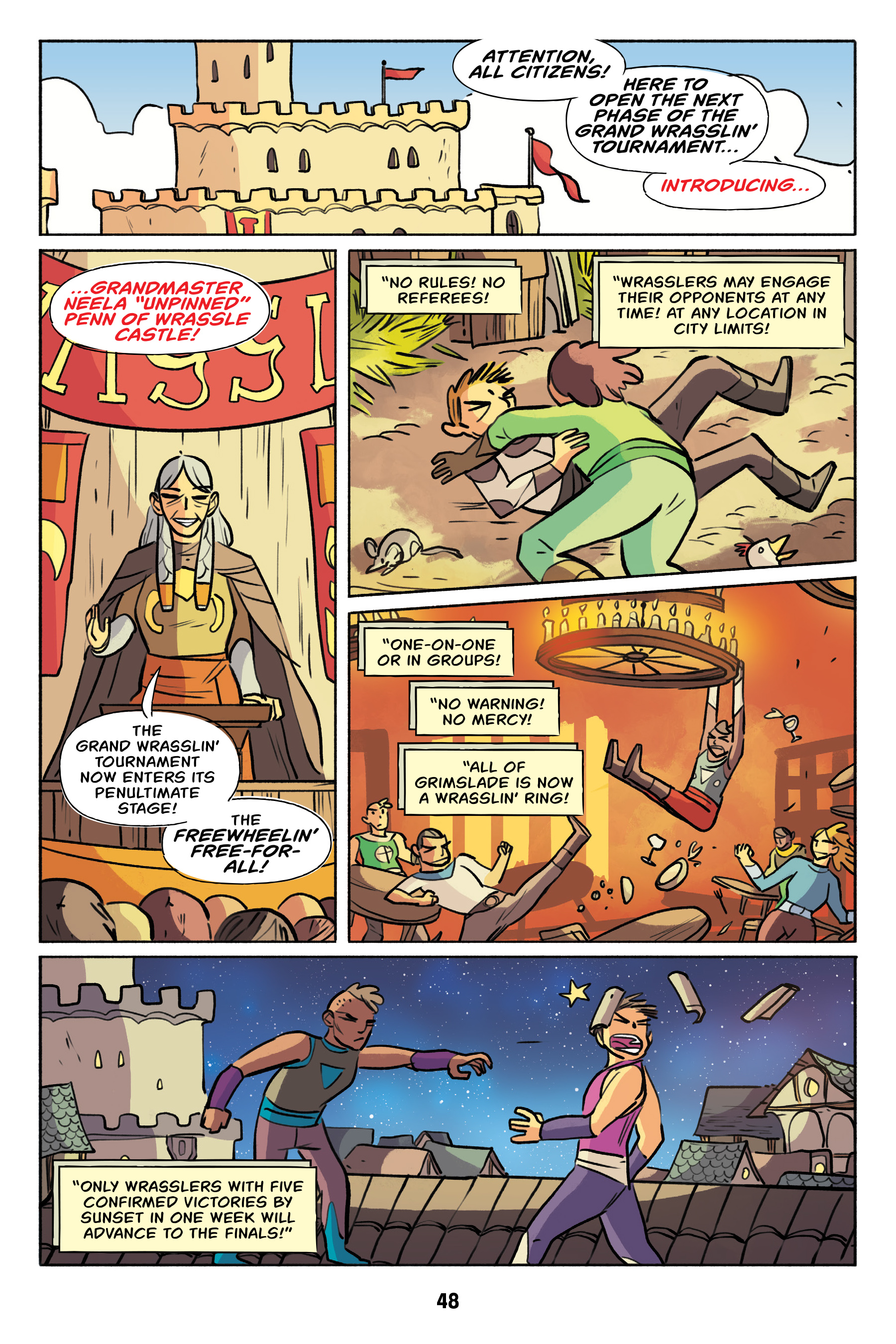 Read online Wrassle Castle comic -  Issue #2 - 48