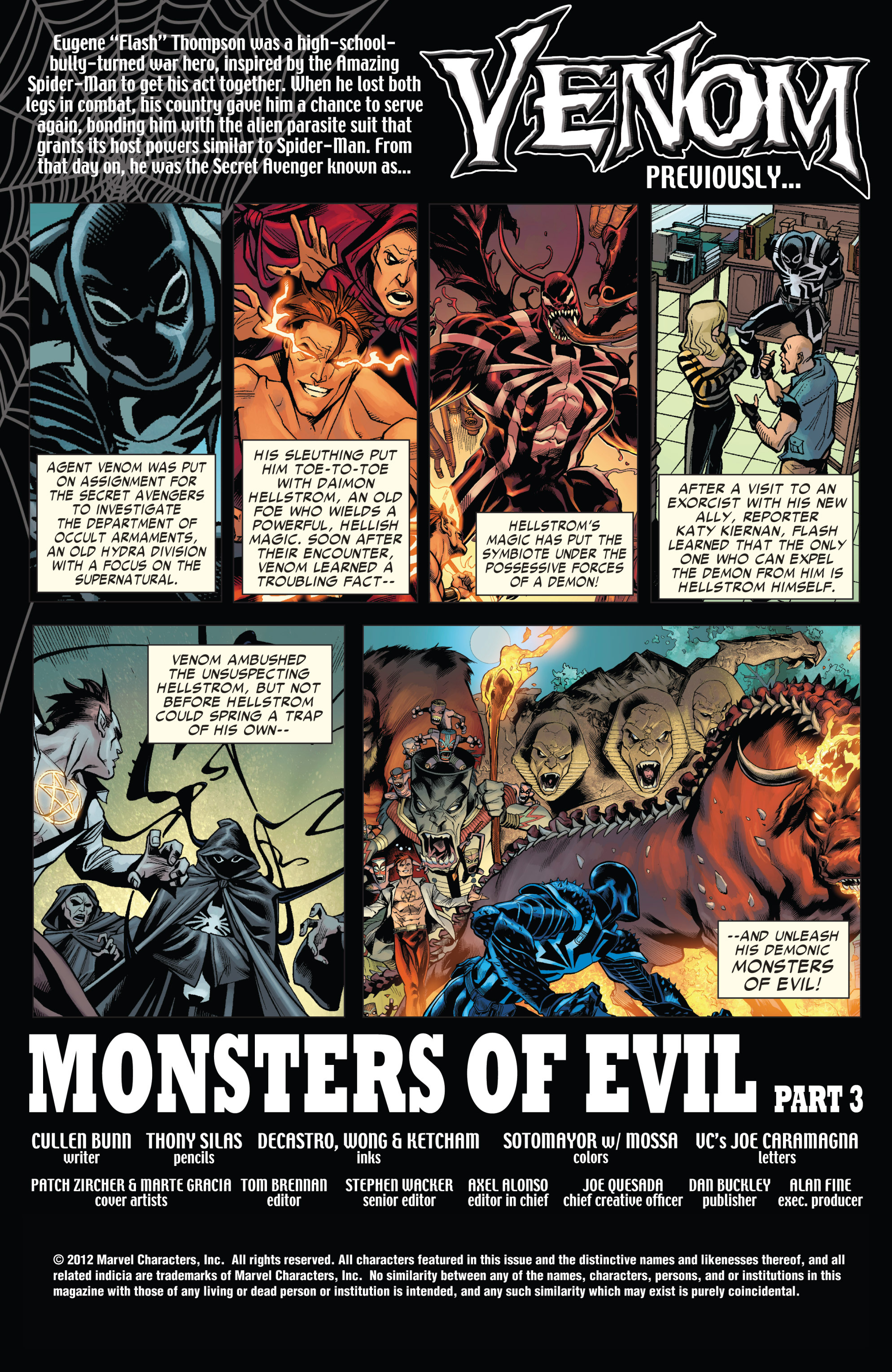Read online Venom (2011) comic -  Issue #25 - 2