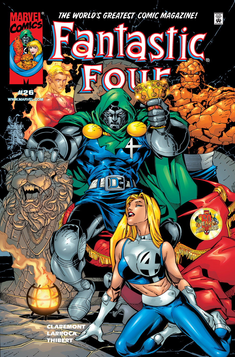 Read online Fantastic Four (1998) comic -  Issue #26 - 1