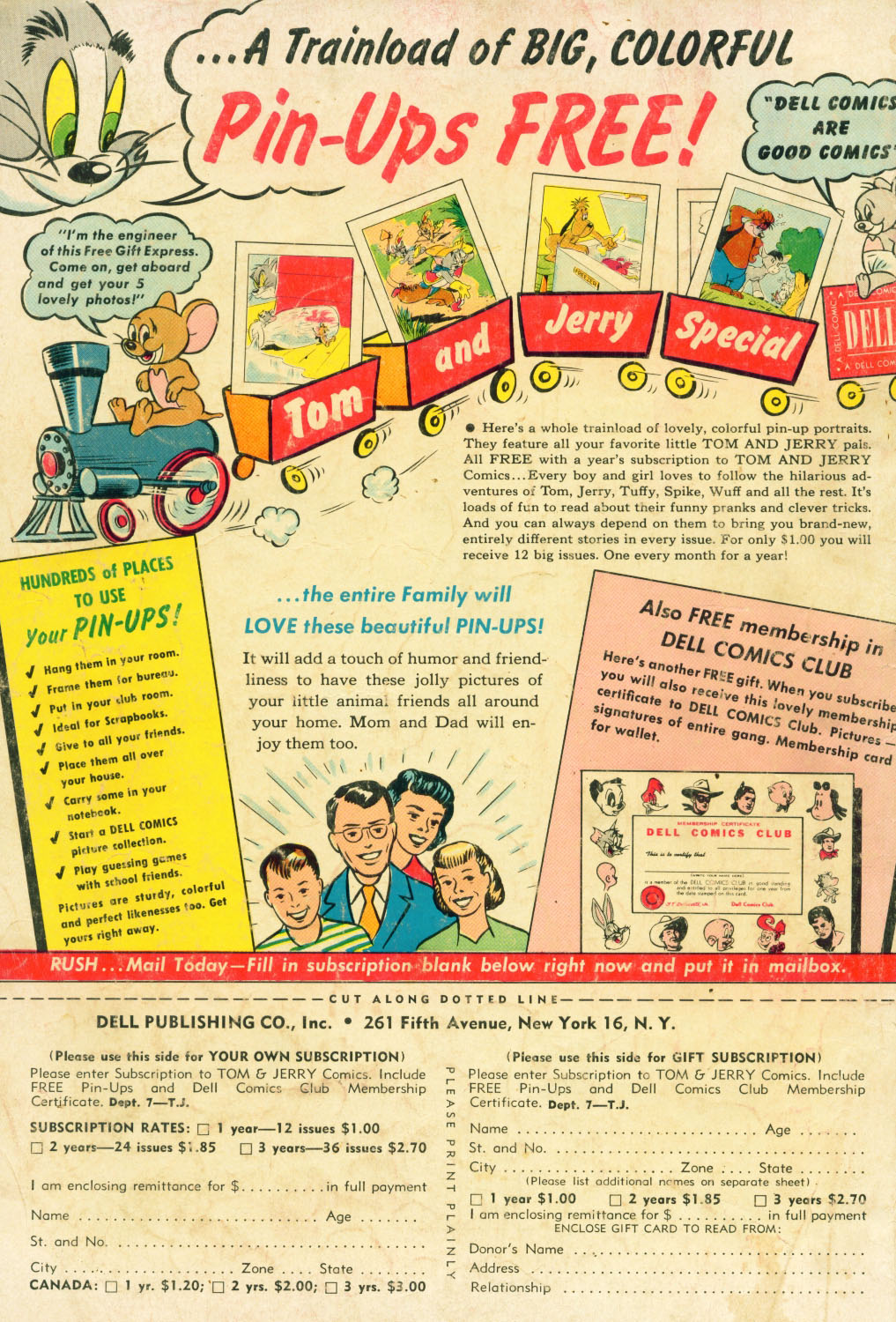 Read online Tom & Jerry Comics comic -  Issue #96 - 36