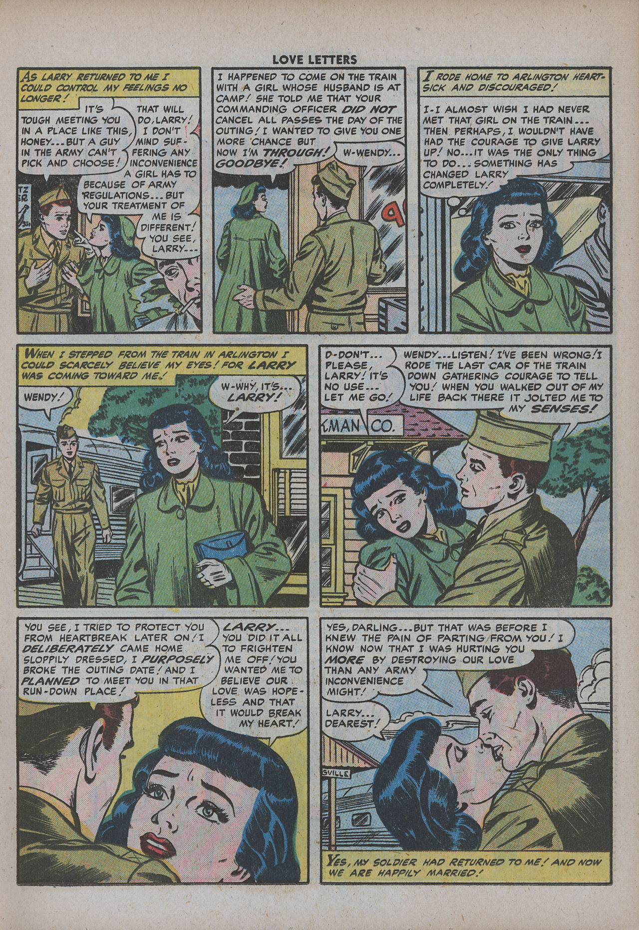 Read online Love Letters comic -  Issue #51 - 17