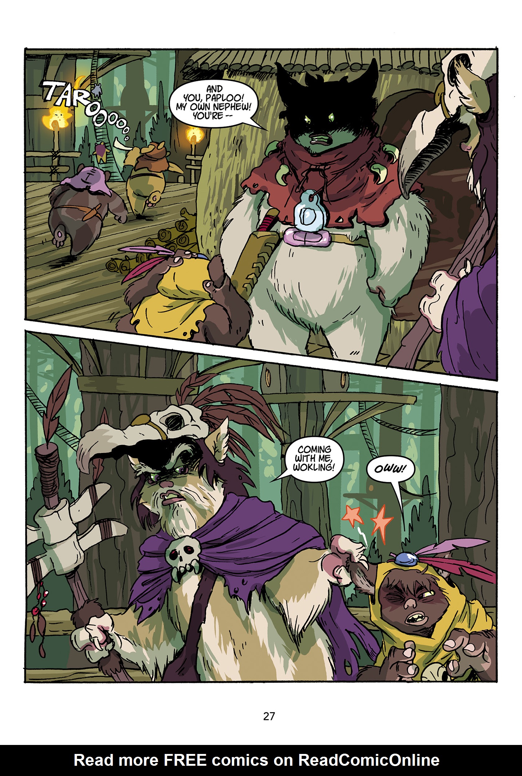 Read online Star Wars: Ewoks - Shadows of Endor comic -  Issue # TPB - 28