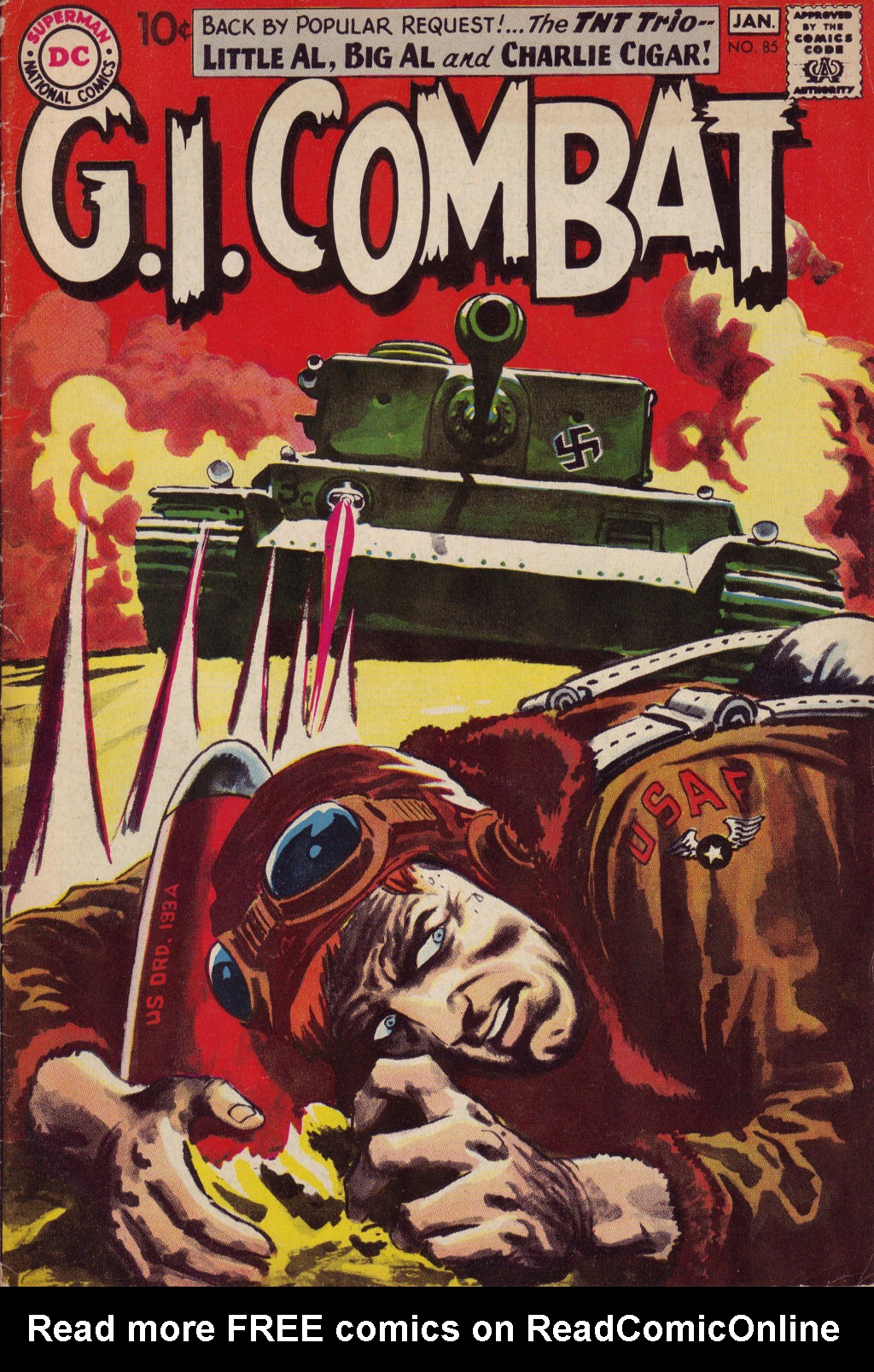Read online G.I. Combat (1952) comic -  Issue #85 - 1
