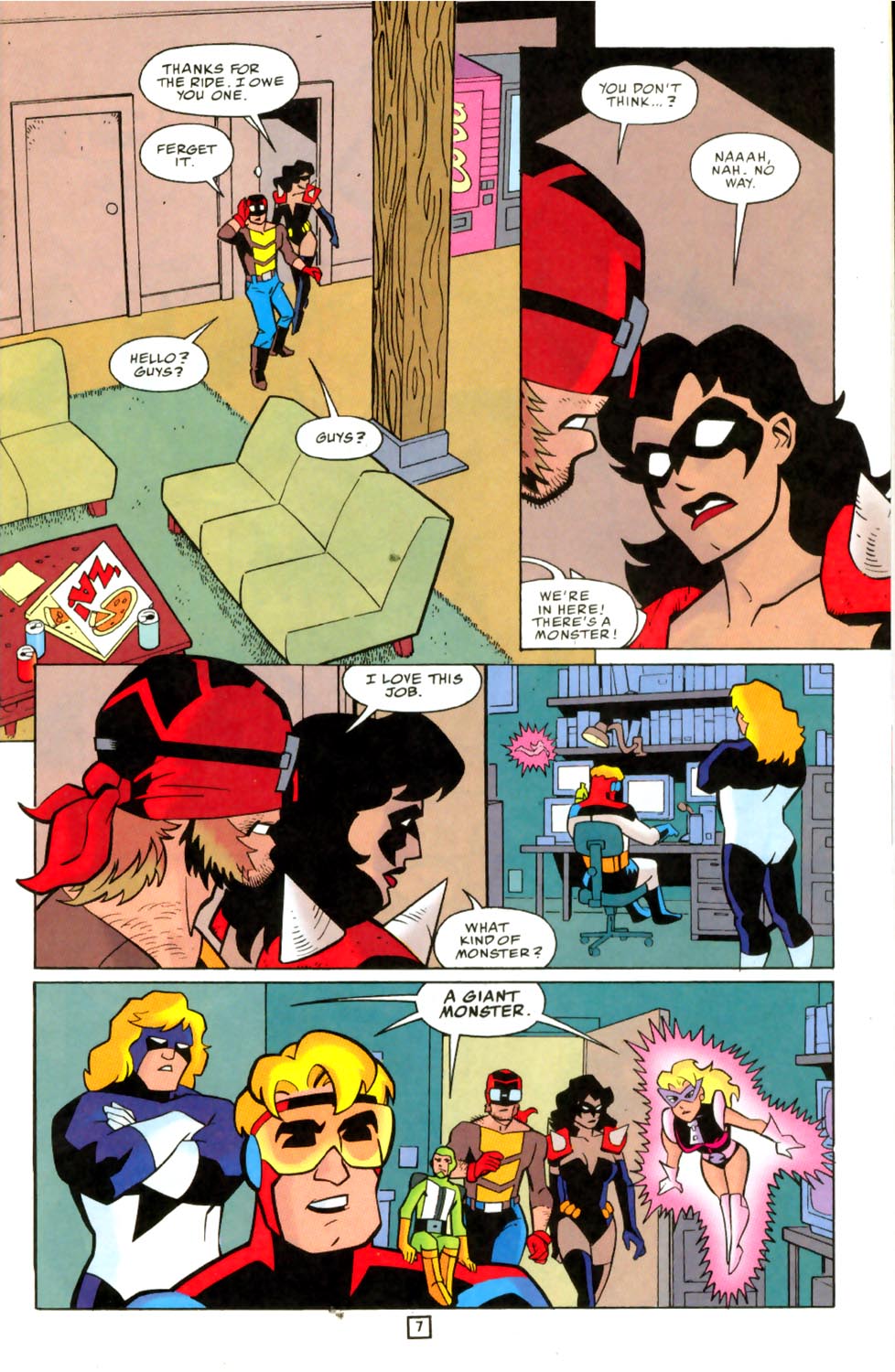 Read online Young Heroes in Love comic -  Issue #10 - 9