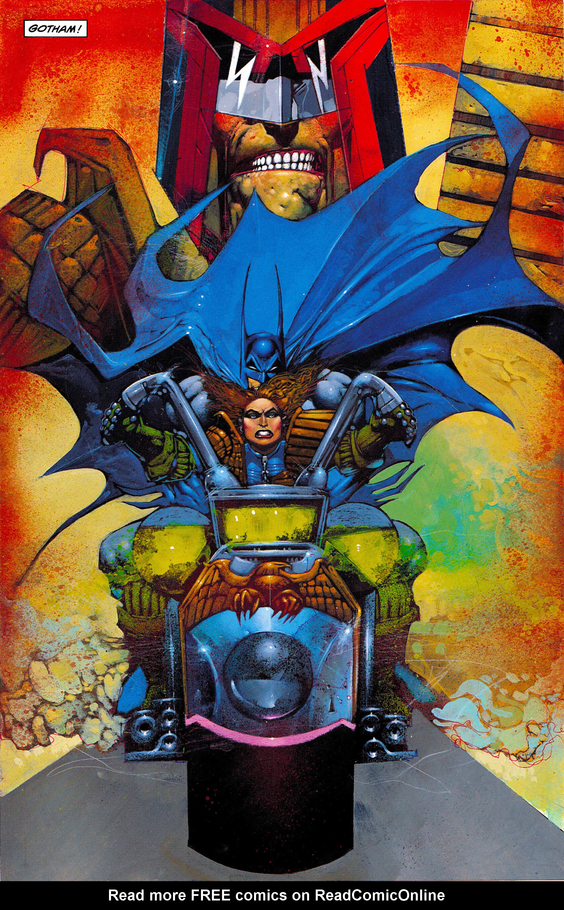 Read online Batman/Judge Dredd: Judgment on Gotham comic -  Issue # Full - 29