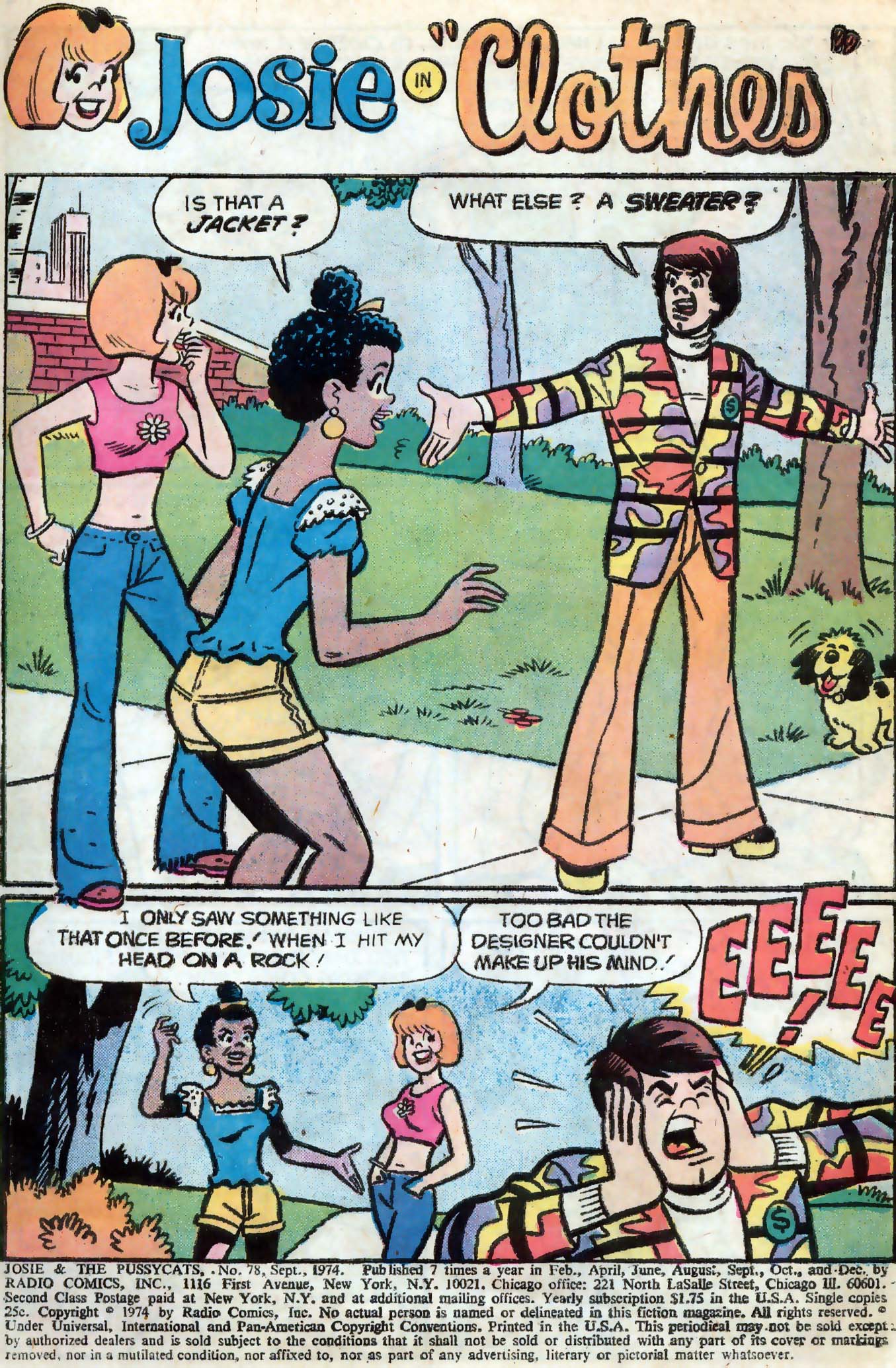 Read online She's Josie comic -  Issue #78 - 2