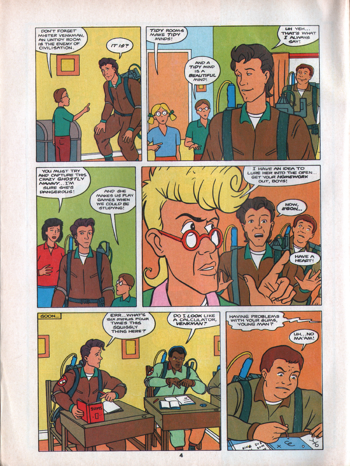 Read online The Real Ghostbusters comic -  Issue #97 - 4