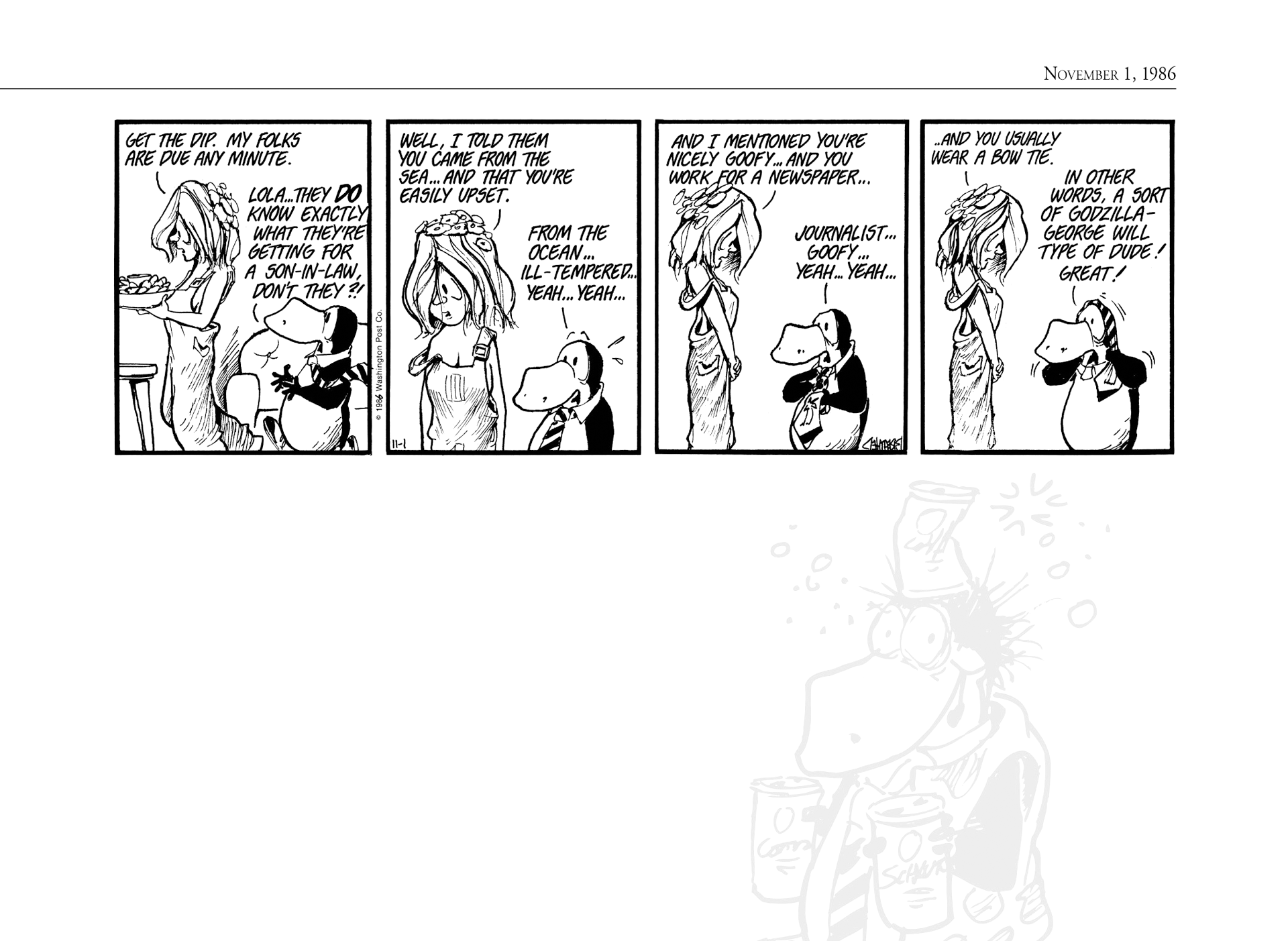 Read online The Bloom County Digital Library comic -  Issue # TPB 6 (Part 3) - 64