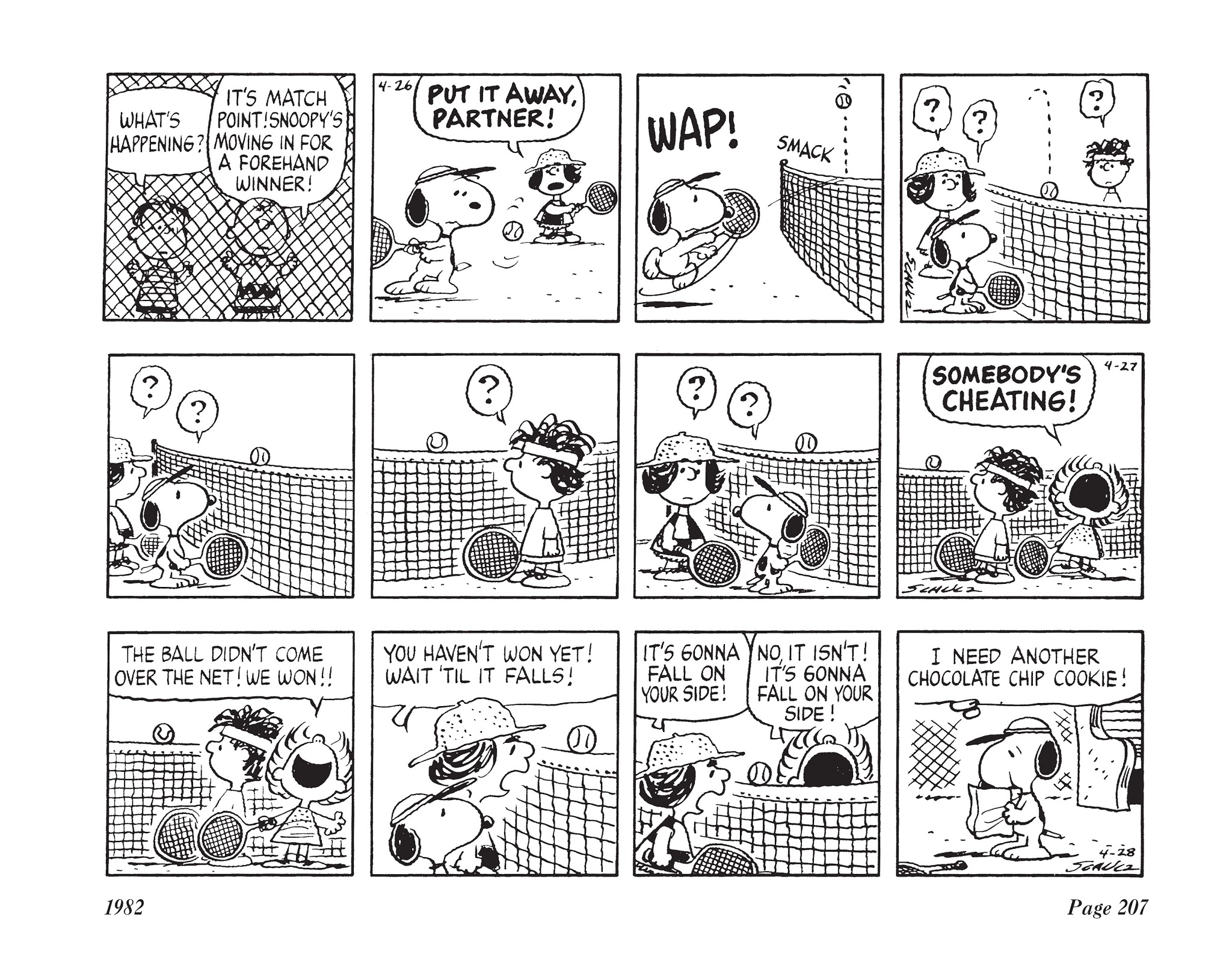 Read online The Complete Peanuts comic -  Issue # TPB 16 - 225