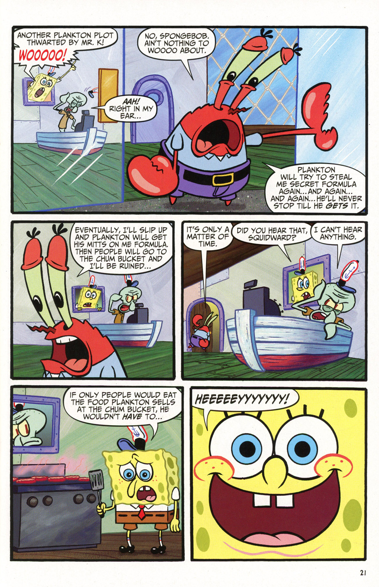 Read online SpongeBob Comics comic -  Issue #14 - 22