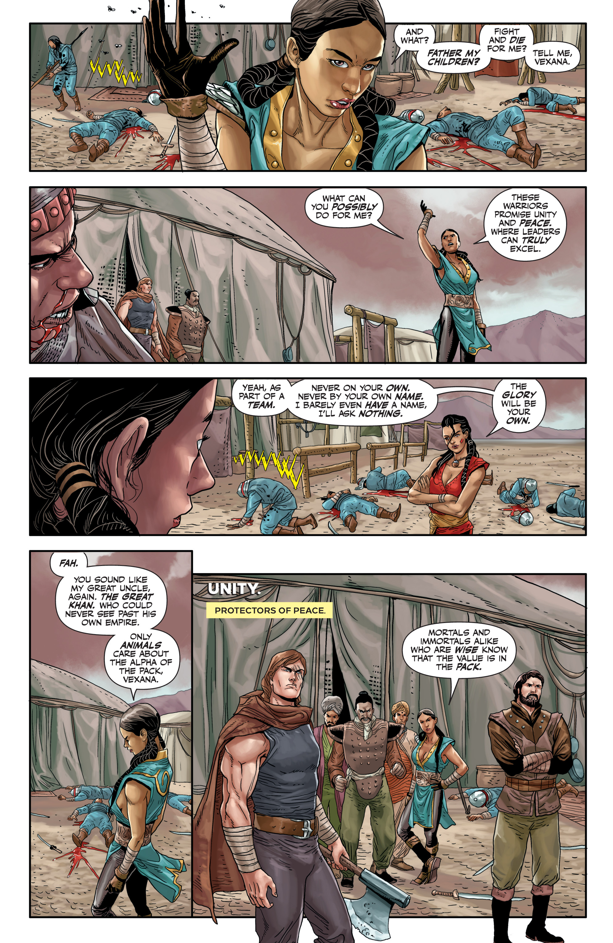 Read online The Forgotten Queen comic -  Issue #3 - 4