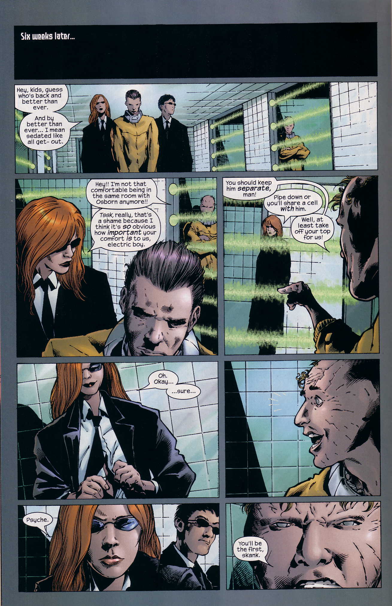 Read online Ultimate Six comic -  Issue #2 - 8